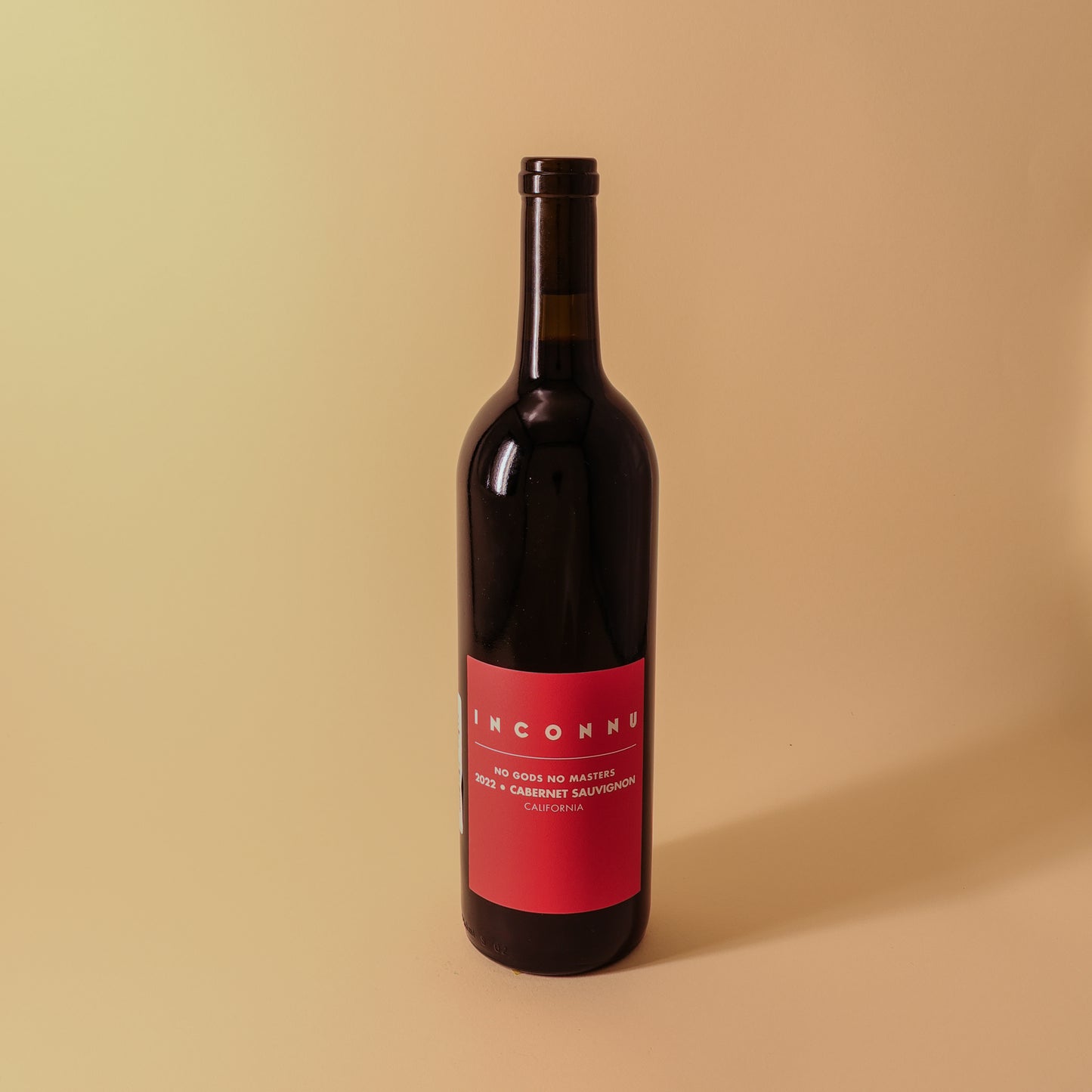 2022 Inconnu, No Gods No Masters, Cabernet Sauvignon