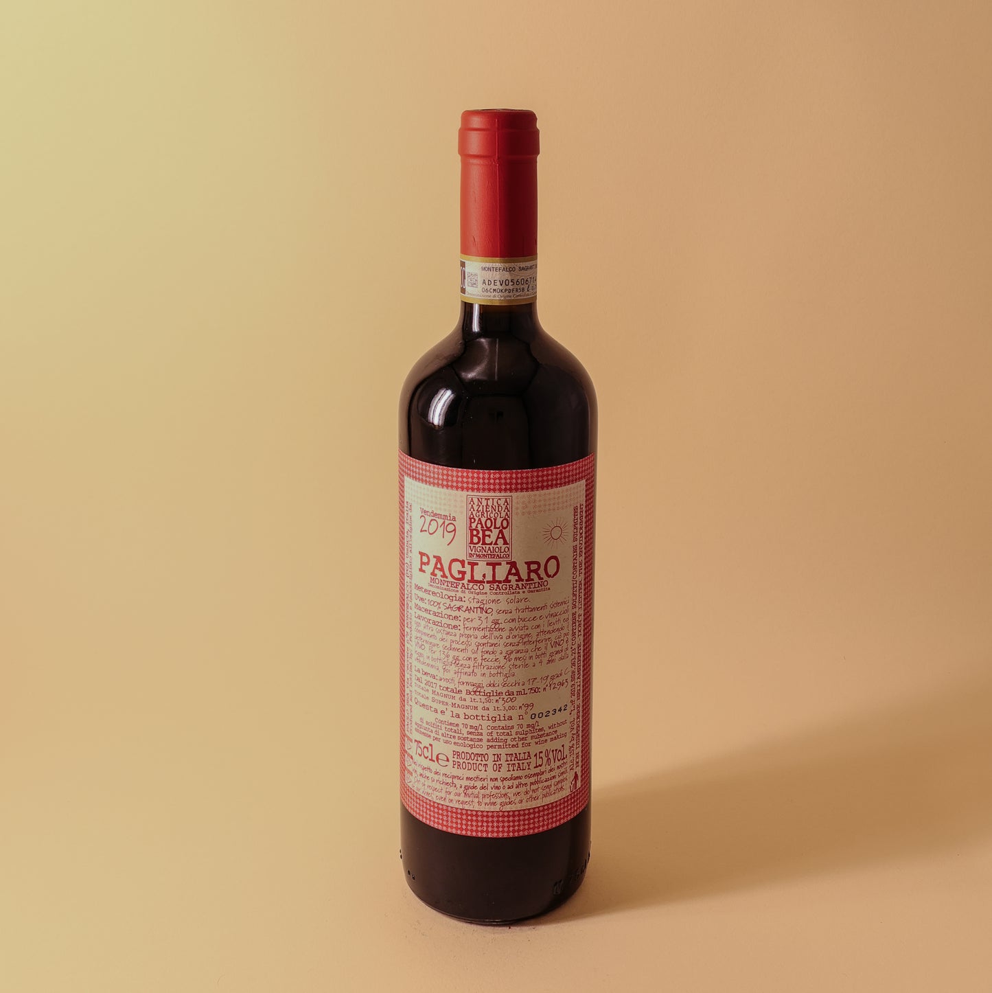 2019 Paolo Bea, Sagrantino di Montefalco, Secco Pagliaro