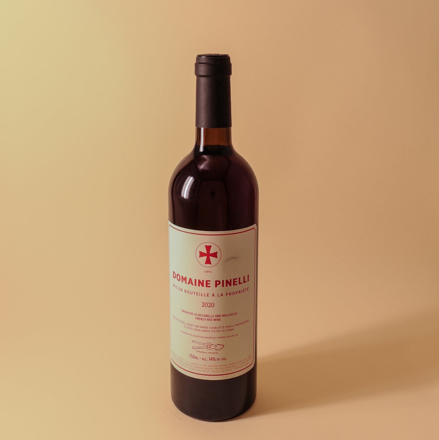 2020 Domaine Pinelli, VDF Rouge