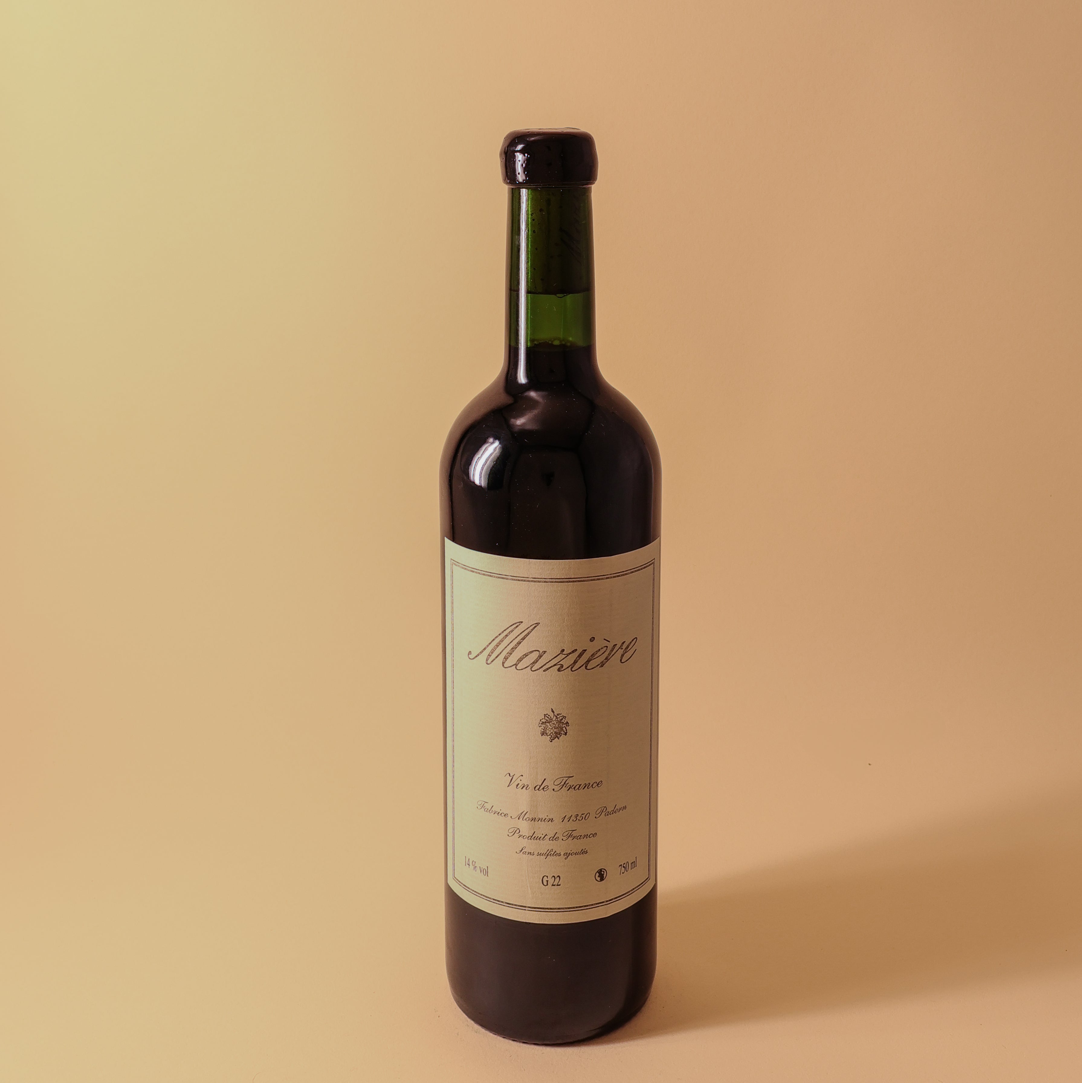 2022 Maziere, Grenache Noir, VdF – Manhattan Wine Company