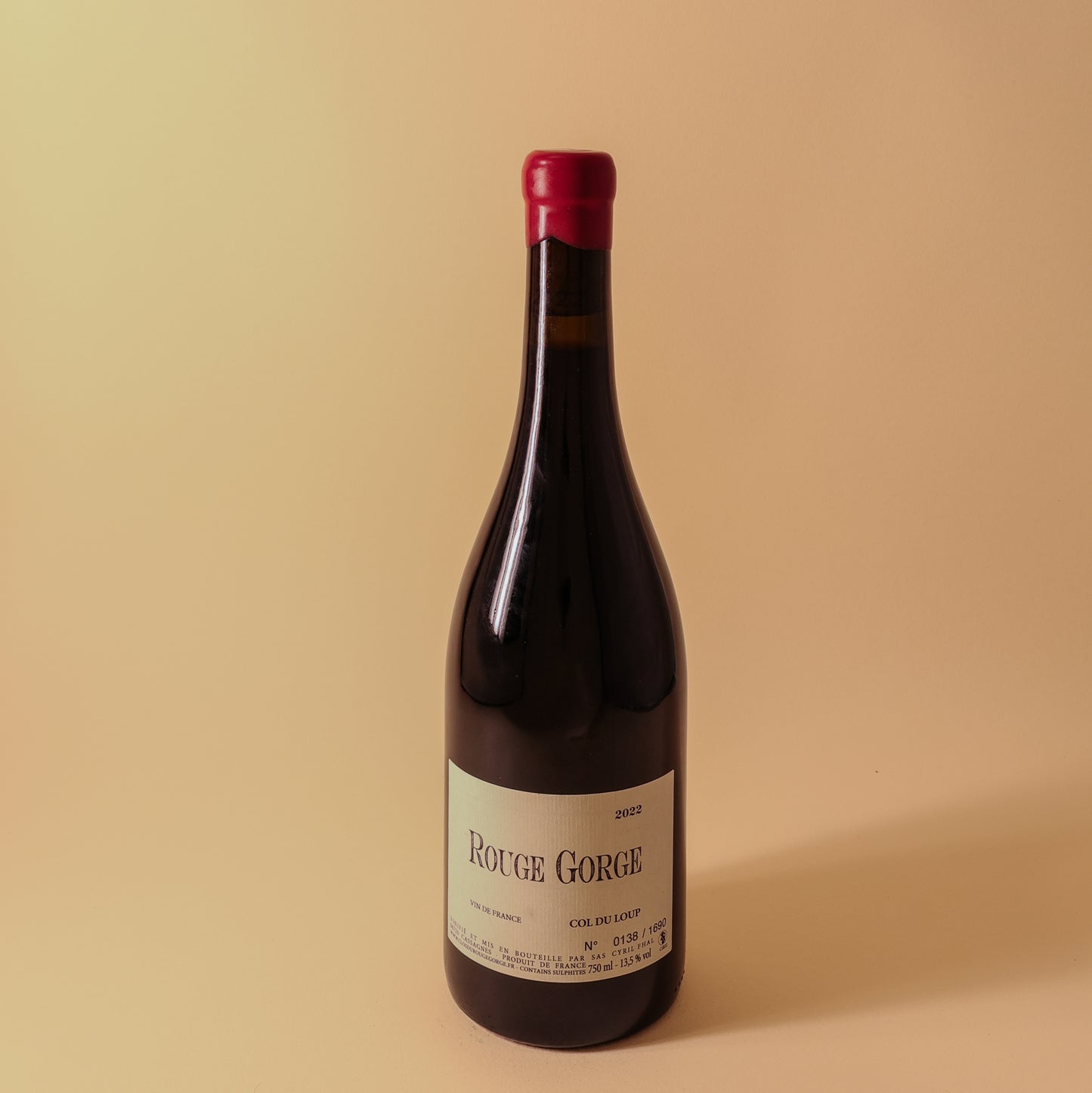 2022 Cyril Fahl, Clos Rouge Gorge, IGP Cotes Catalanes Col du Loup