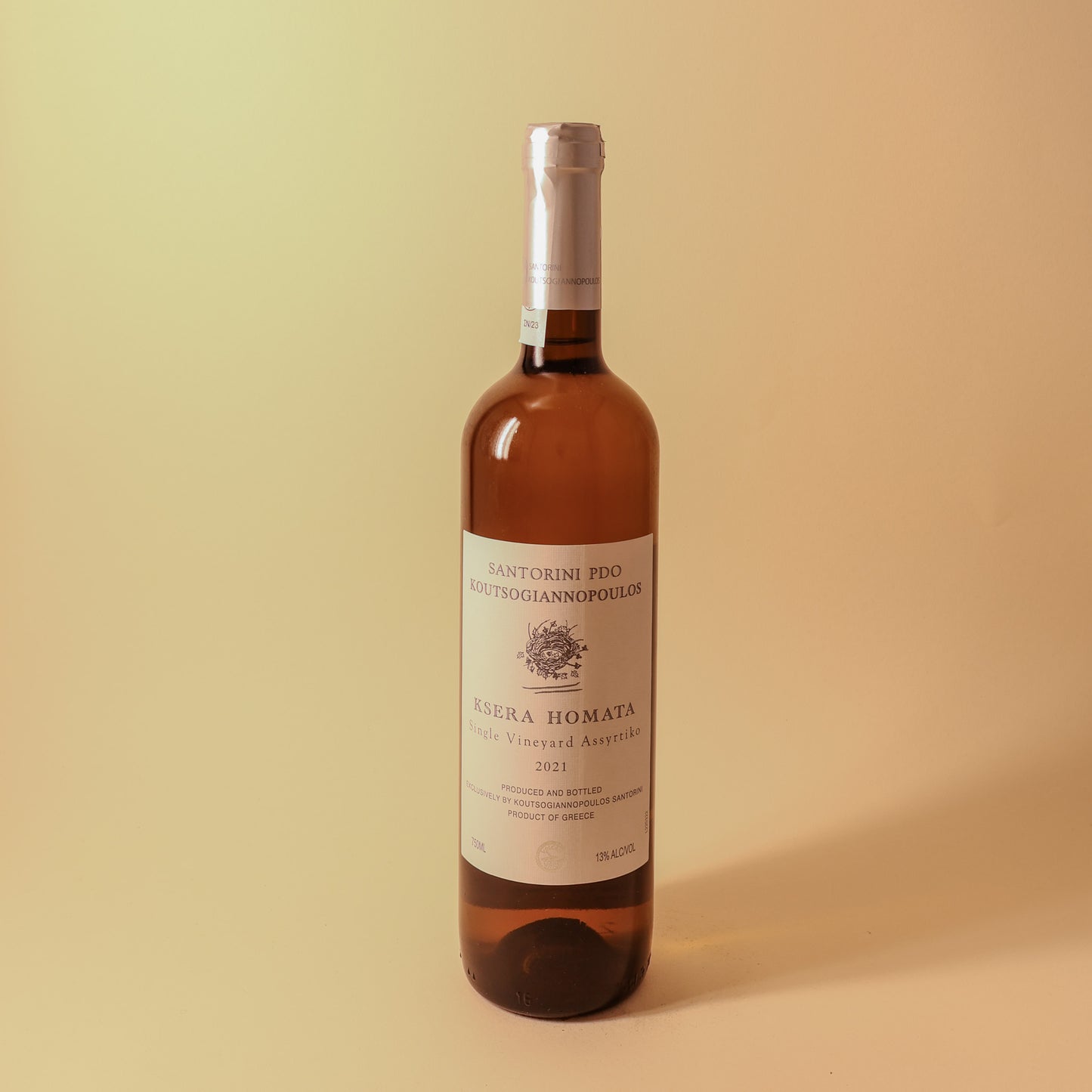 2021 Koutsogiannopolous, Santorini, Assyrtiko, Ksera Homata