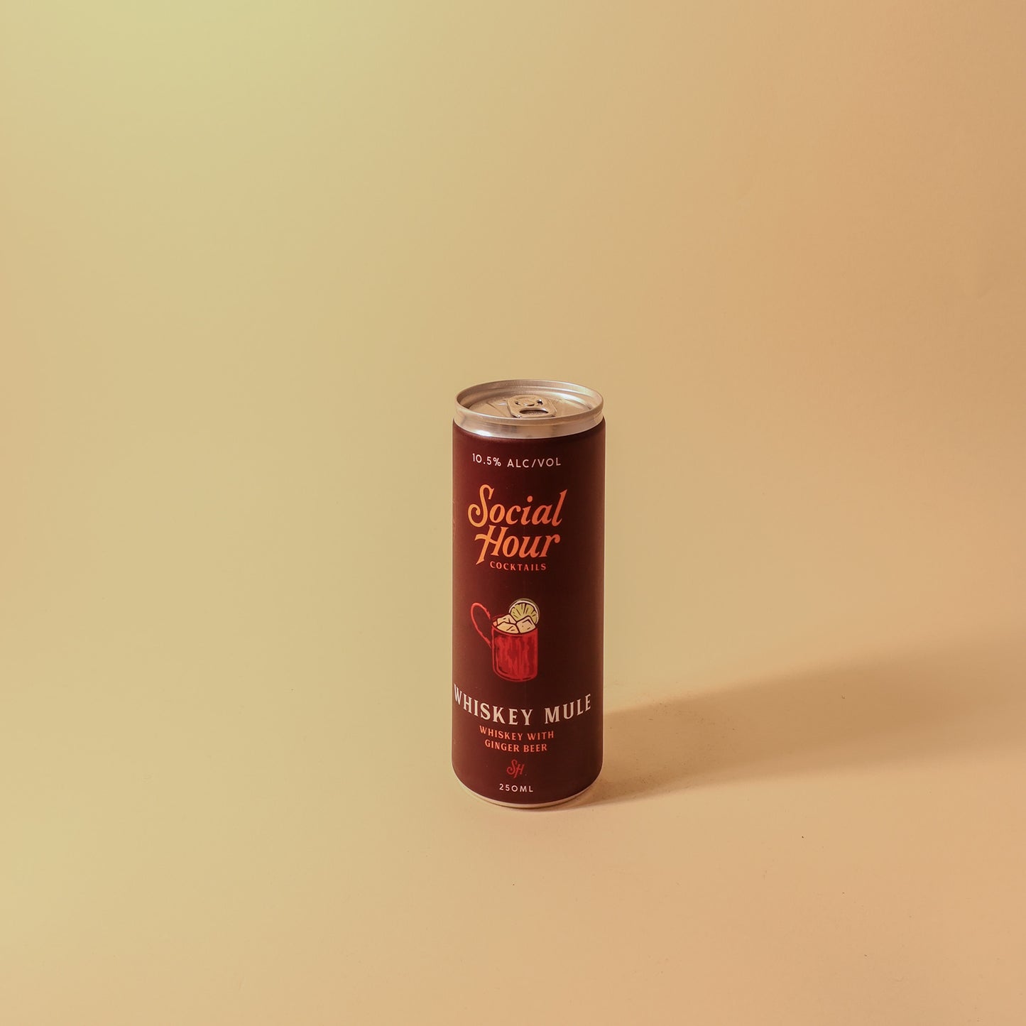 Social Hour Cocktails, Canned Whiskey Mule