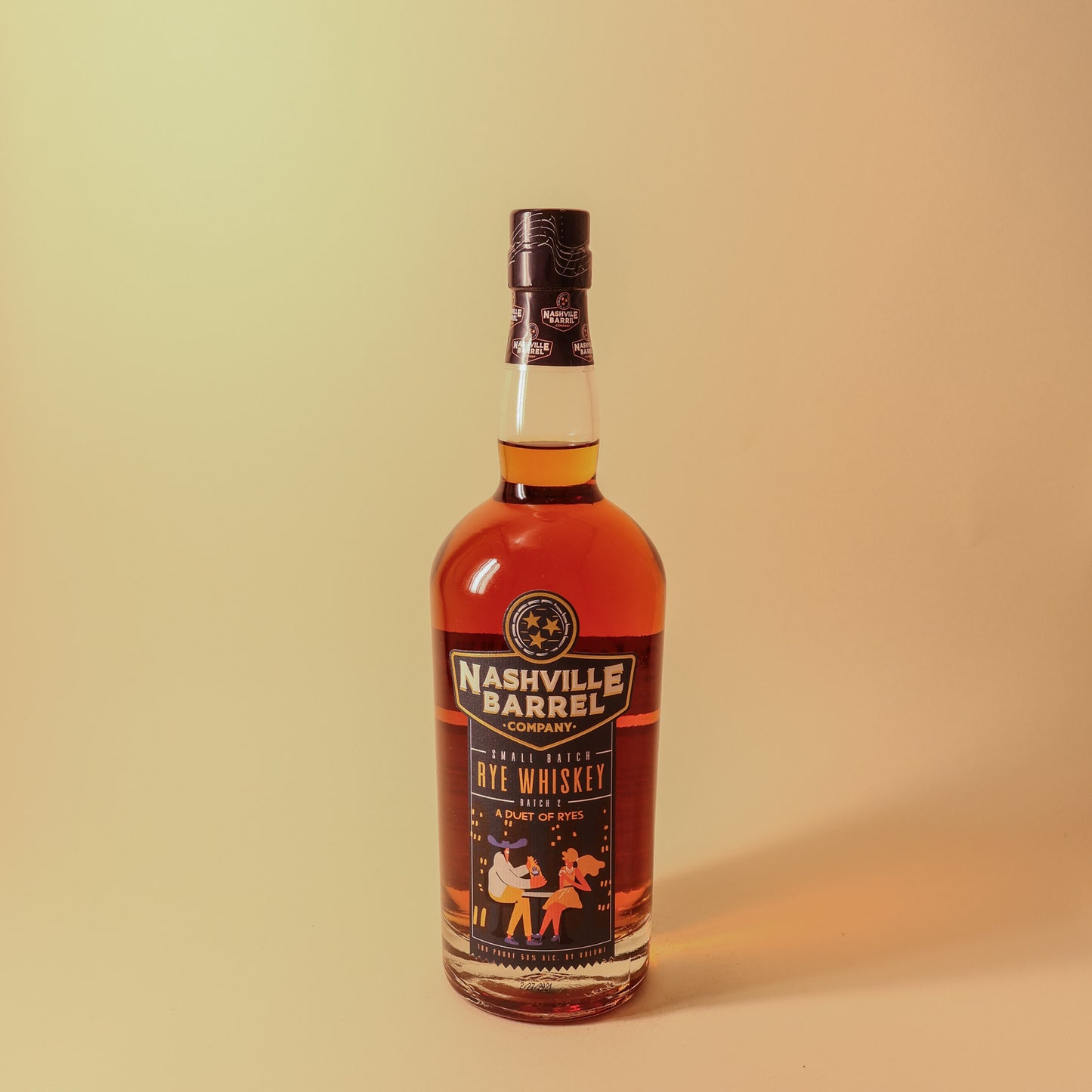 Nashville Barrel Co, Rye Whiskey, Small Batch 2 Duet Rye
