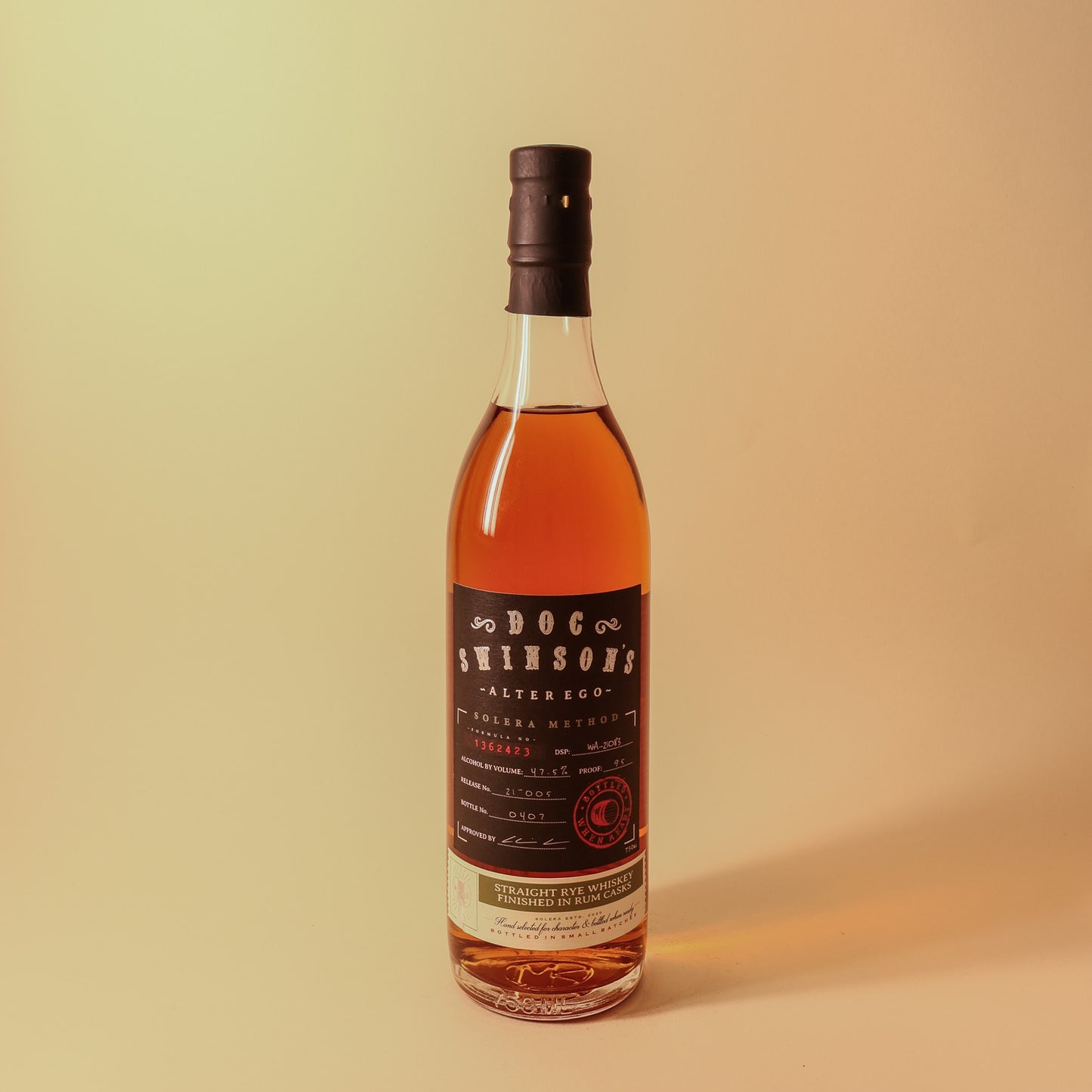 Doc Swinson's, Straight Rye Whiskey, Alter Ego