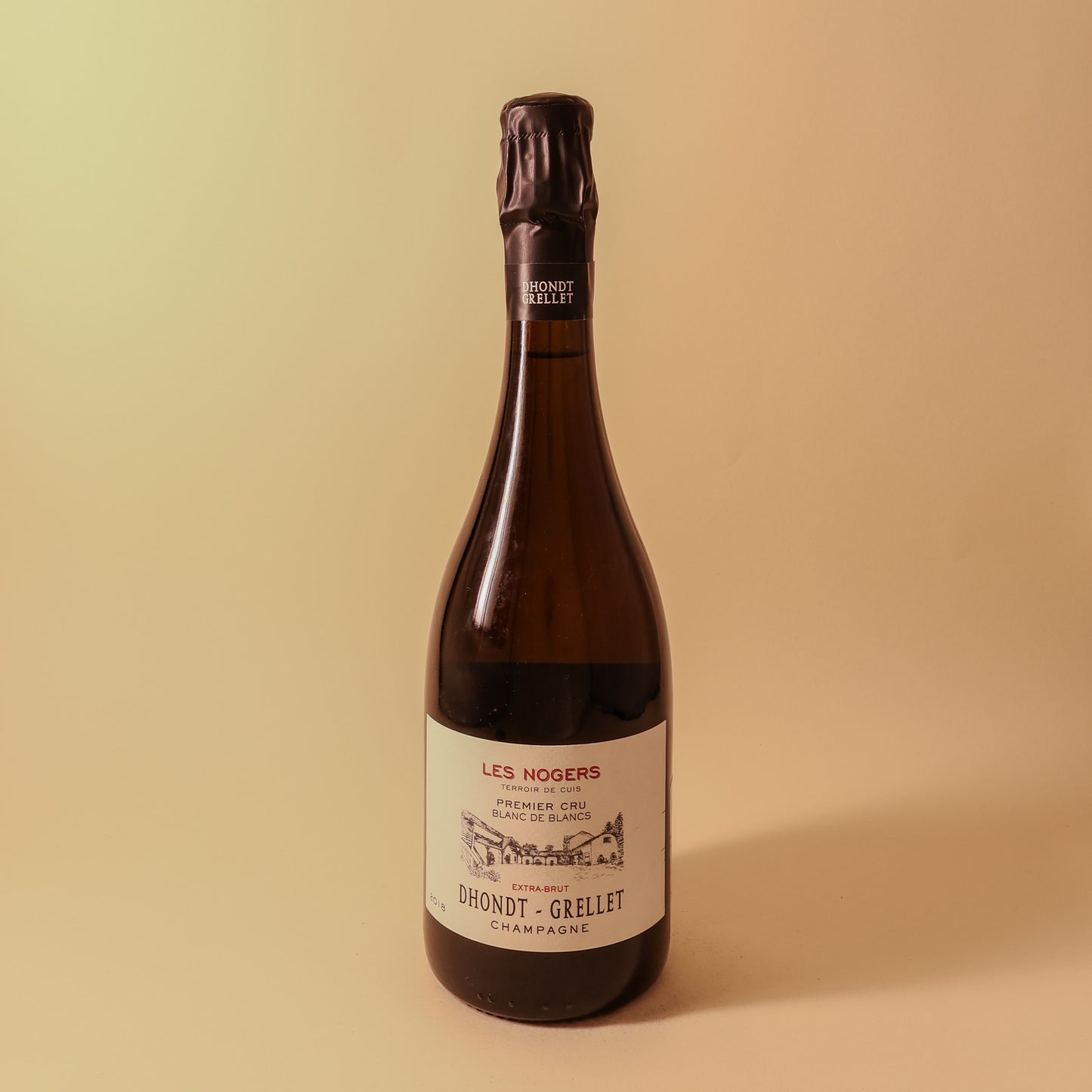 2018 Dhondt Grellet, Champagne, Blanc de Blancs 1er Cru, Les Nogers Extra Brut (Disgorged 11/2023)