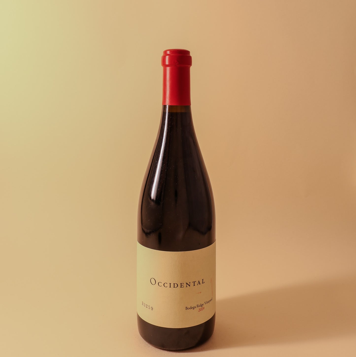 2019 Occidental (Kistler), Bodega Ridge Pinot Noir, Sonoma Coast