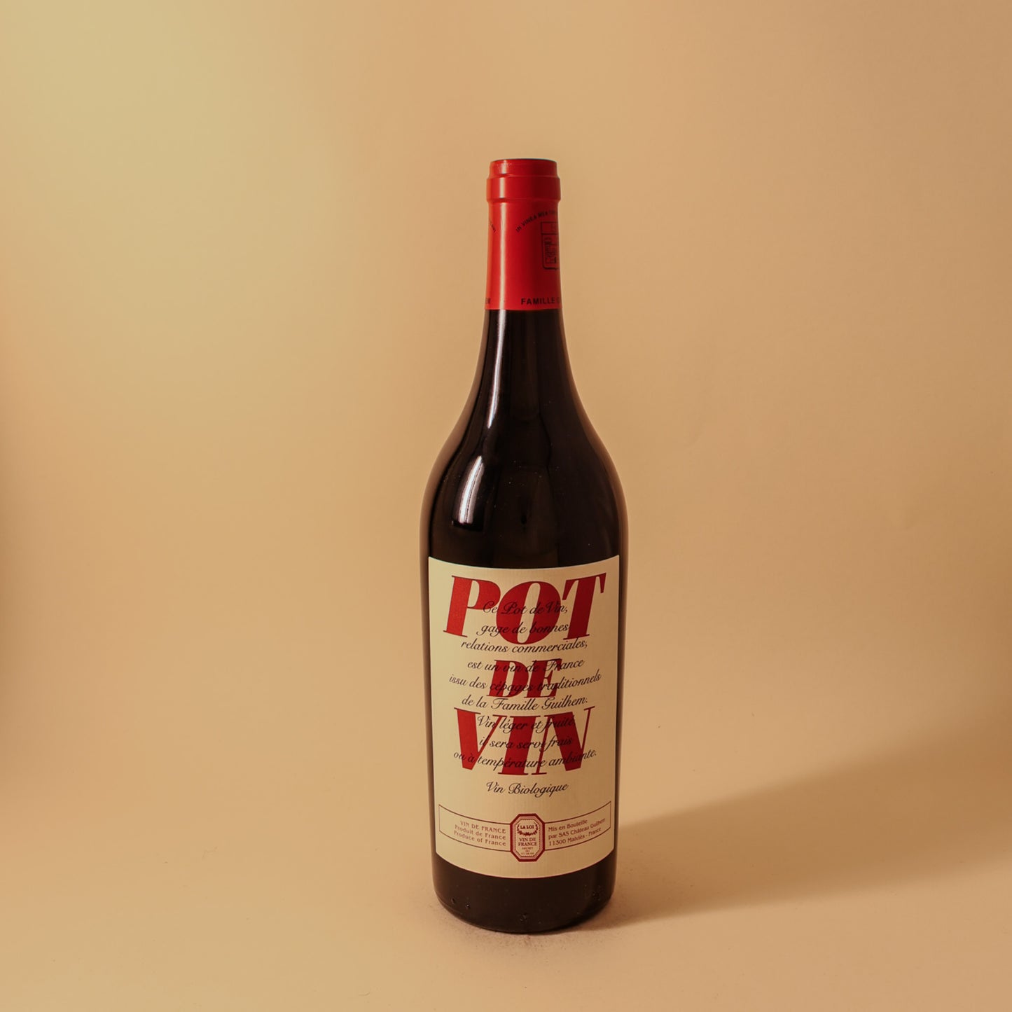 2023 Guilhem, Pot de Vin Rouge, Pays d'Oc