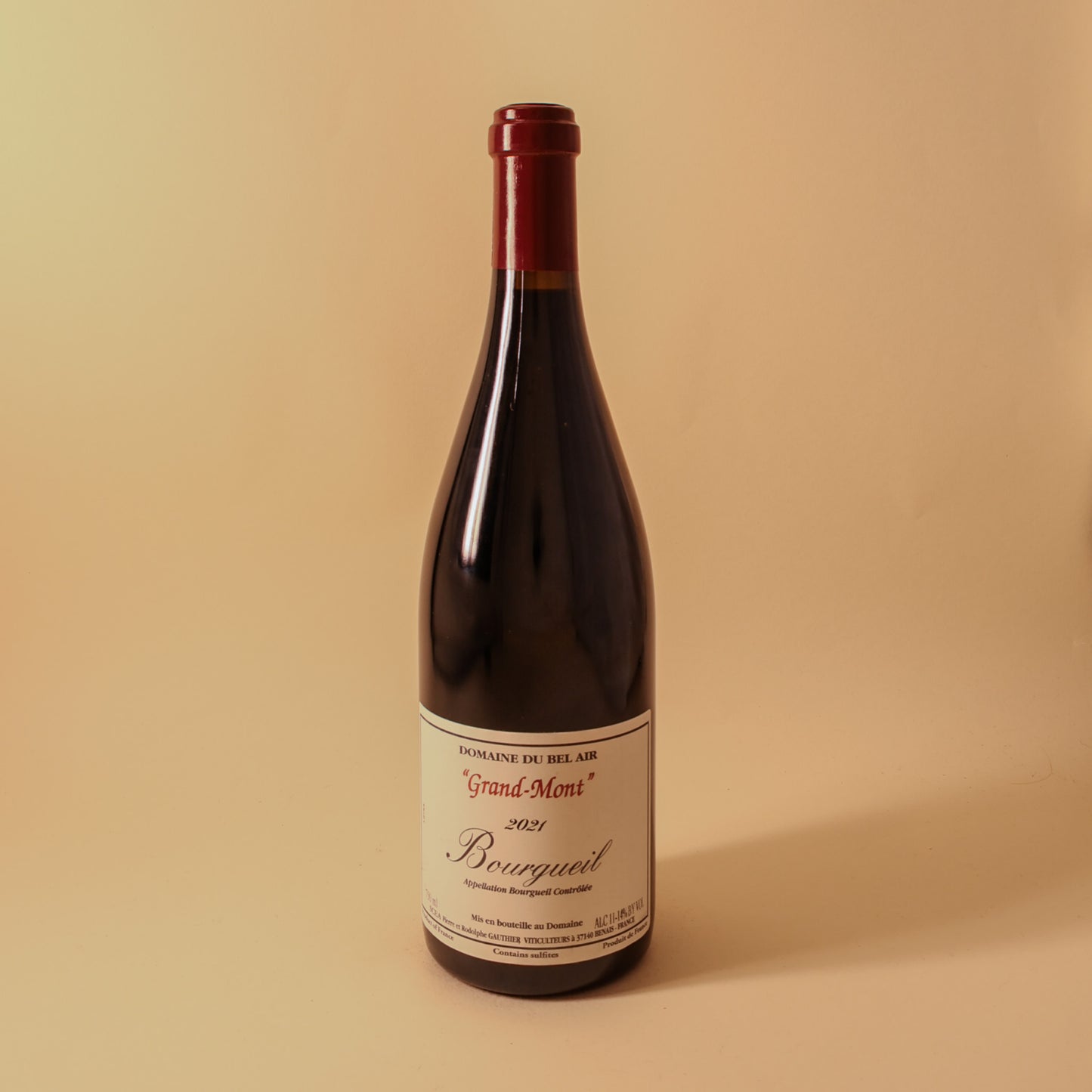 2021 Domaine du Bel Air (Gauthier), Bourgueil, Grand Mont