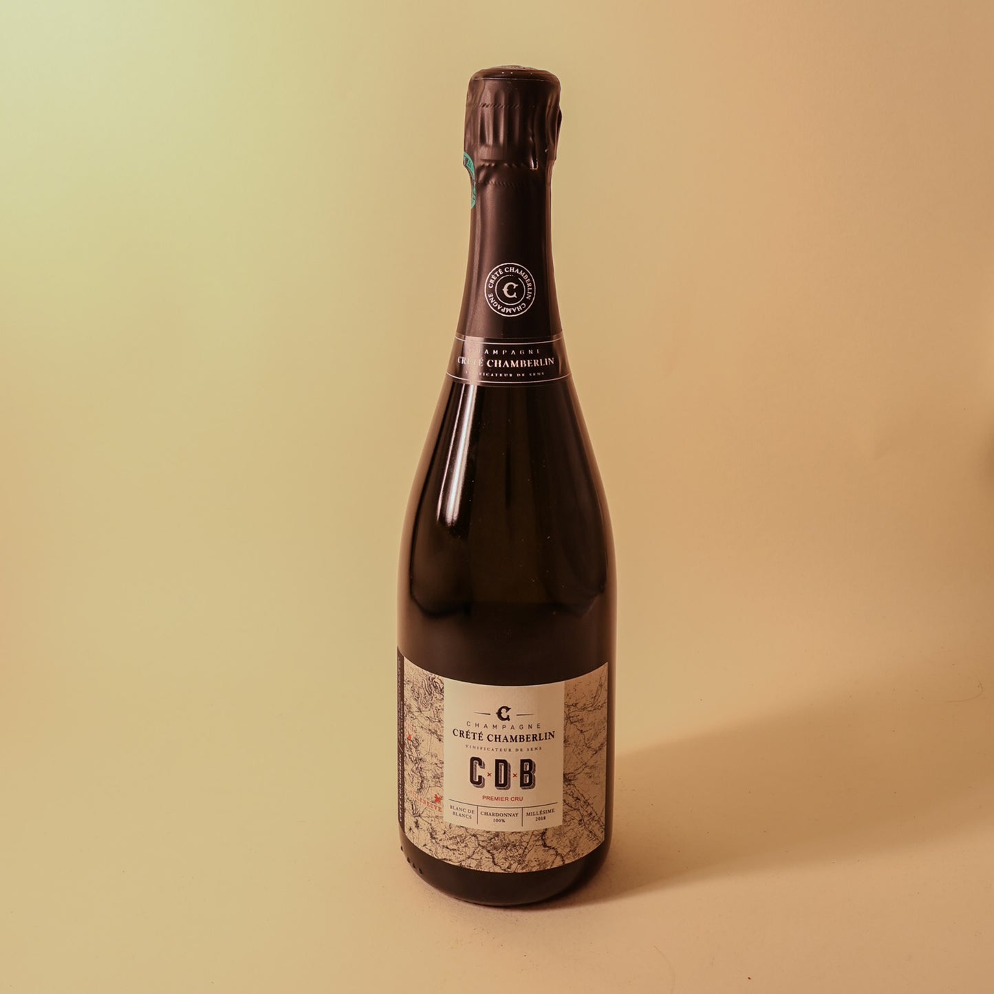 2018 Crete Chamberlin, Champagne, CDB Blanc de Blancs 1er Cru, Extra Brut