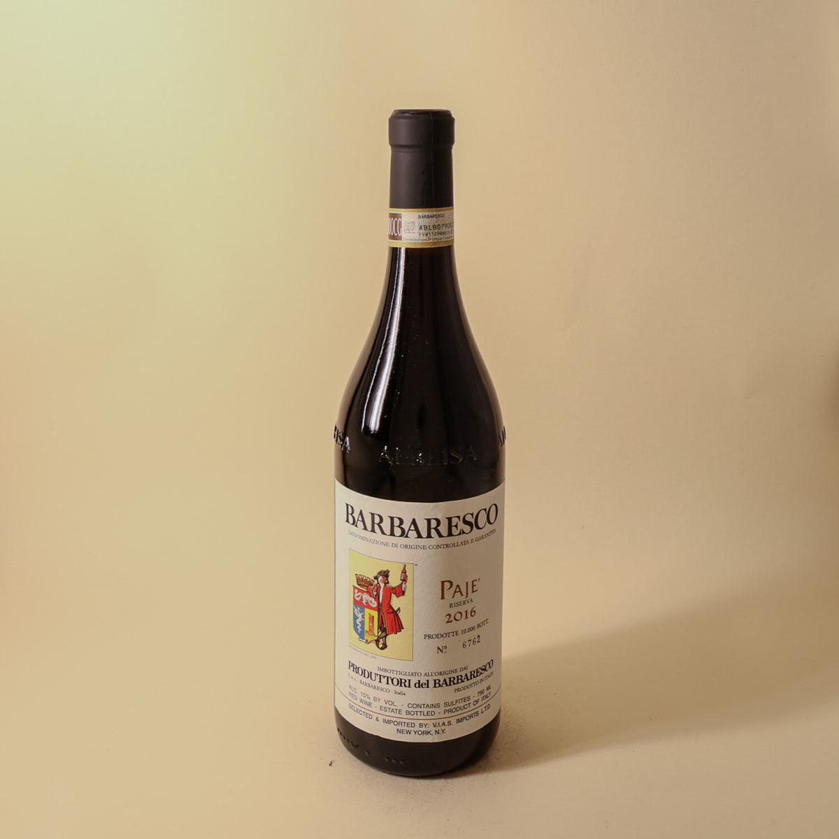 2016 Produttori del Barbaresco, Barbaresco, Paje Riserva
