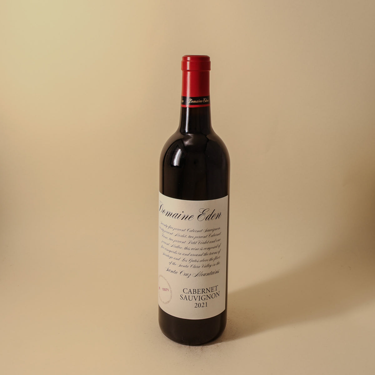2021 Domaine Eden, Cabernet Sauvignon, Santa Cruz Mountains
