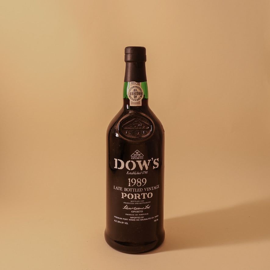 1989 Dow's, Late Bottled Vintage Port