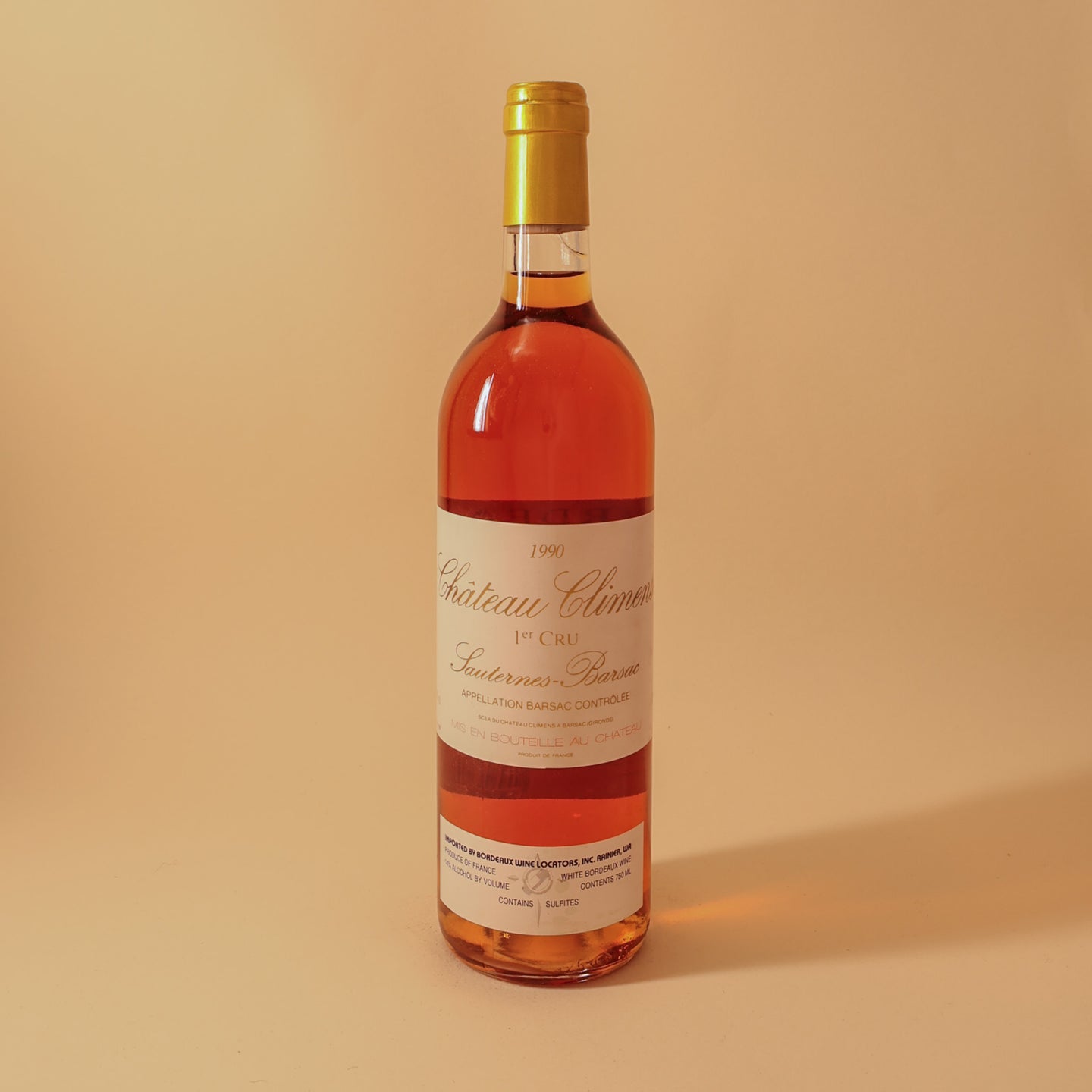 1990 Chateau Climens Premier Cru Classe, Barsac