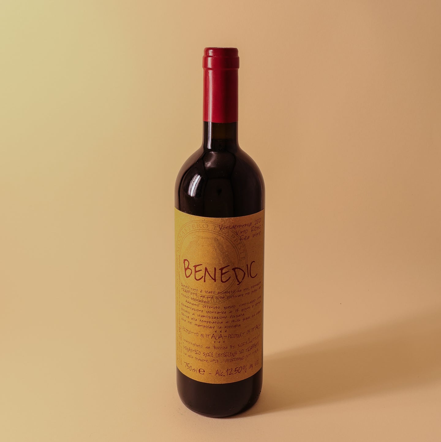 2021 Monastero Suore Cistercensi, Benedic Rosso, VdT