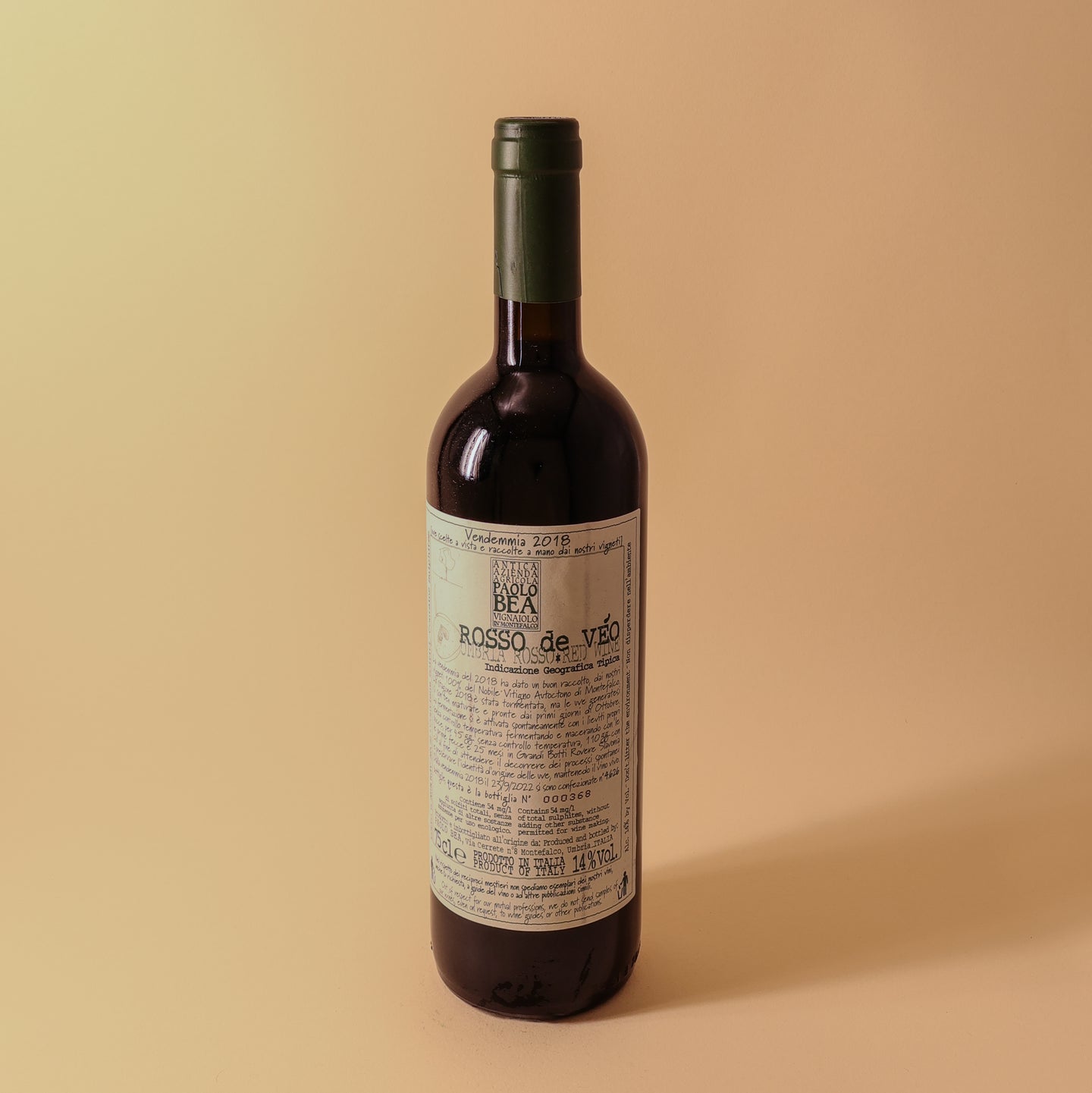 2018 Paolo Bea, Rosso de Veo, IGT