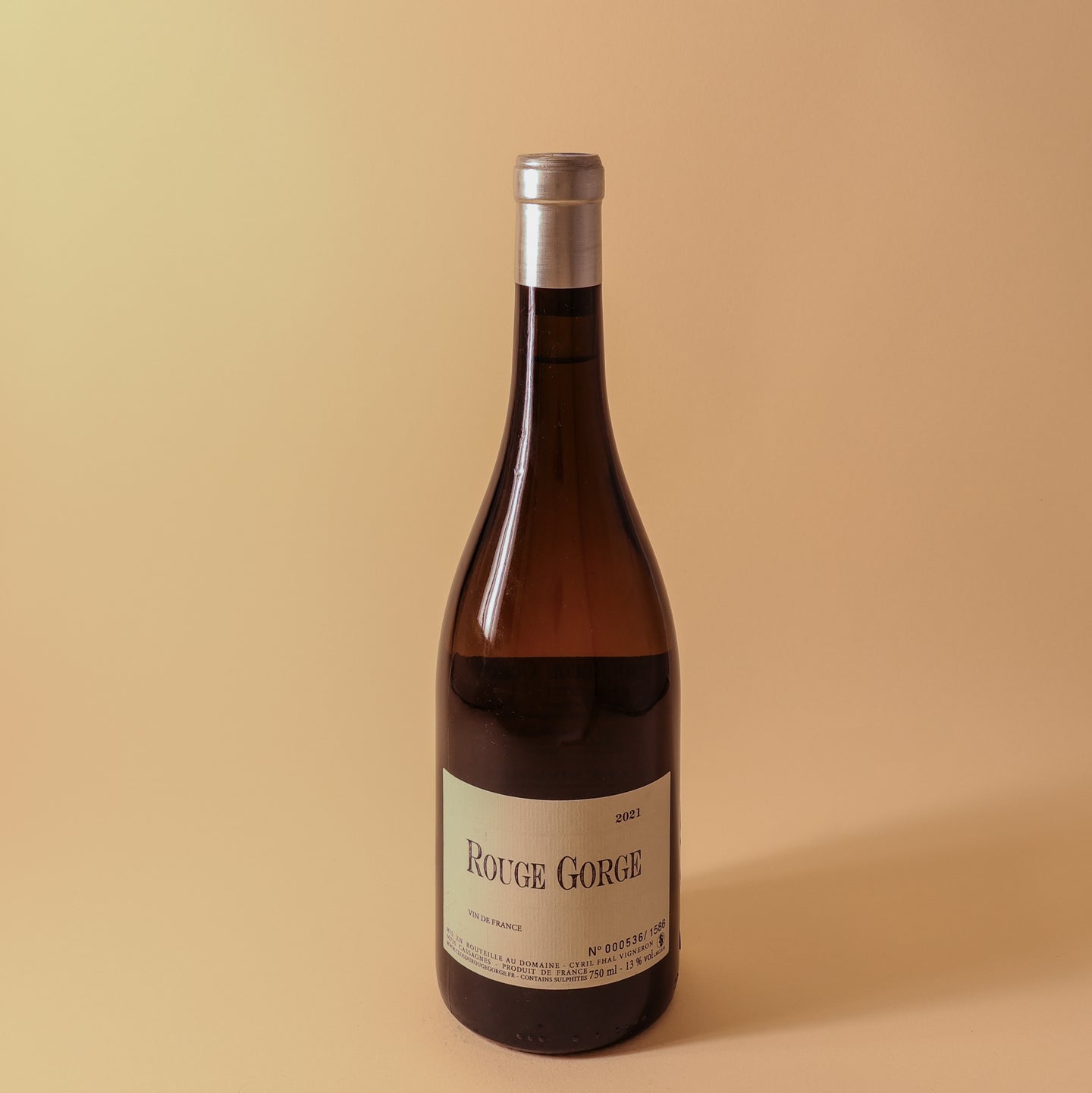2021 Cyril Fahl, Clos Rouge Gorge, Cotes Catalanes Blanc, Cotes Catalanes
