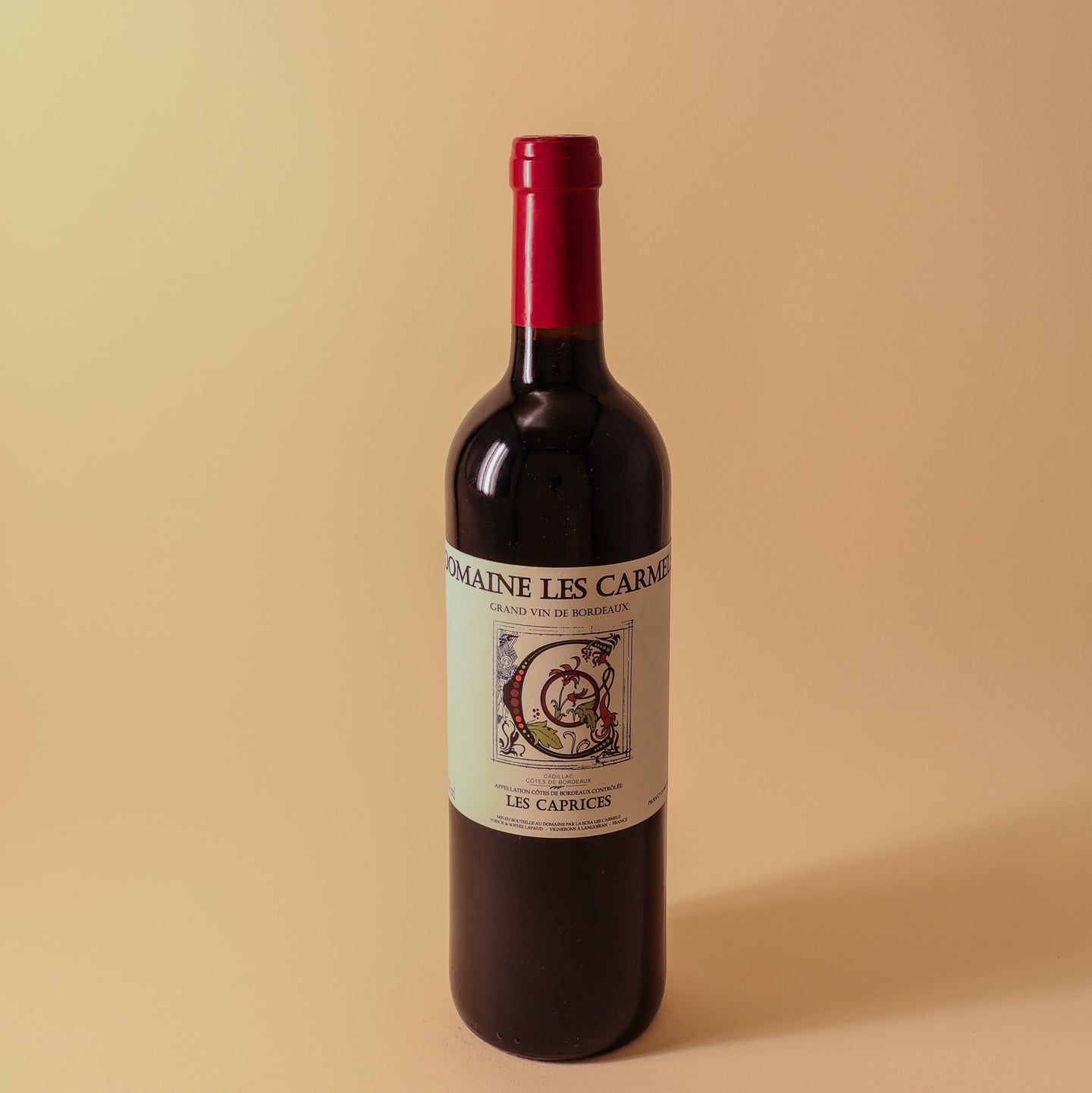 2021 Chateau Les Carmels, Cotes de Bordeaux, Les Caprices