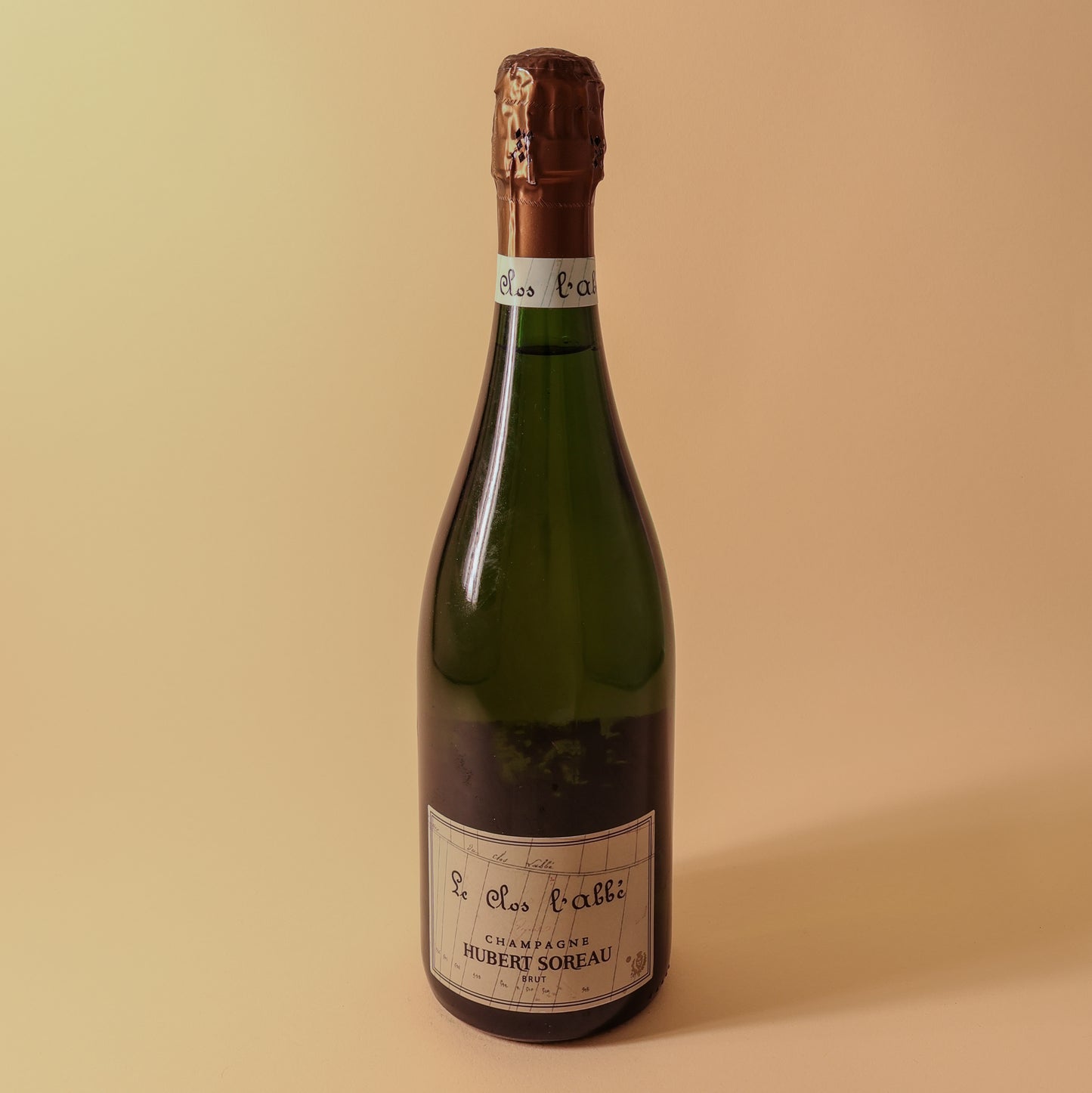 2008 Hubert Soreau, Champagne, Le Clos l'Abbe Brut
