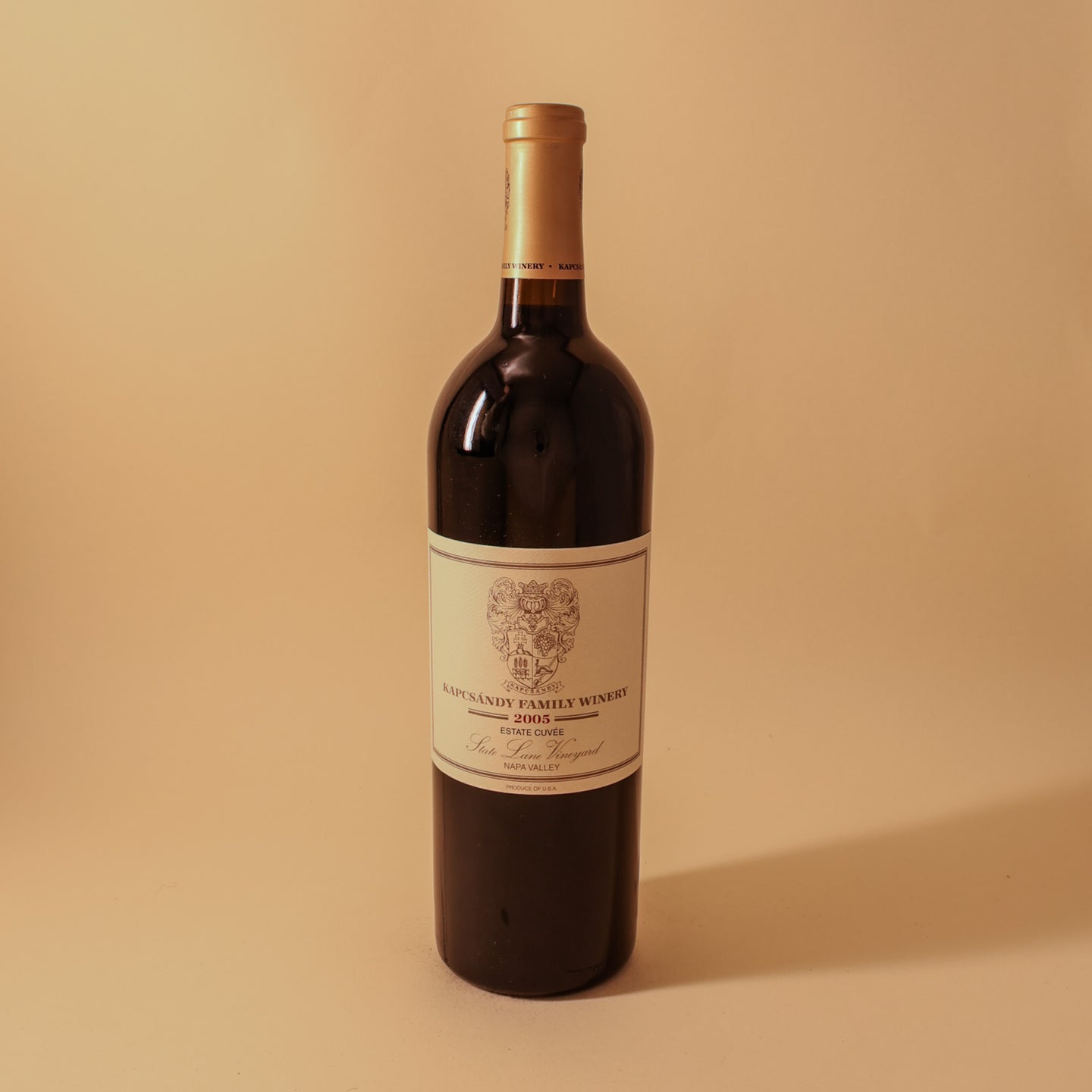 2005 Kapcsandy Family Winery, State Lane Vineyard Estate Cuvee, Yountville