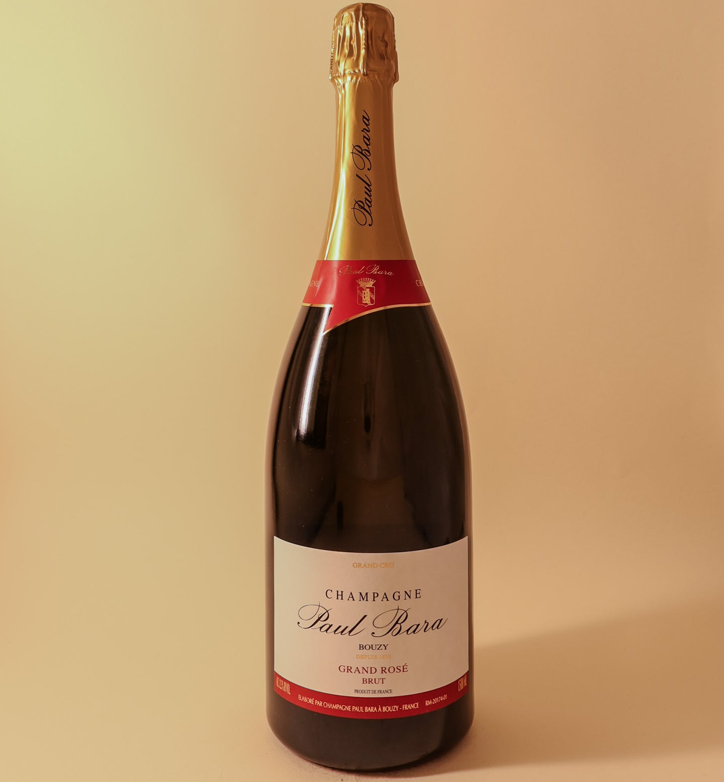 Paul Bara, Rose Champagne, Grand Cru, Grand BouzyBrut - Magnum