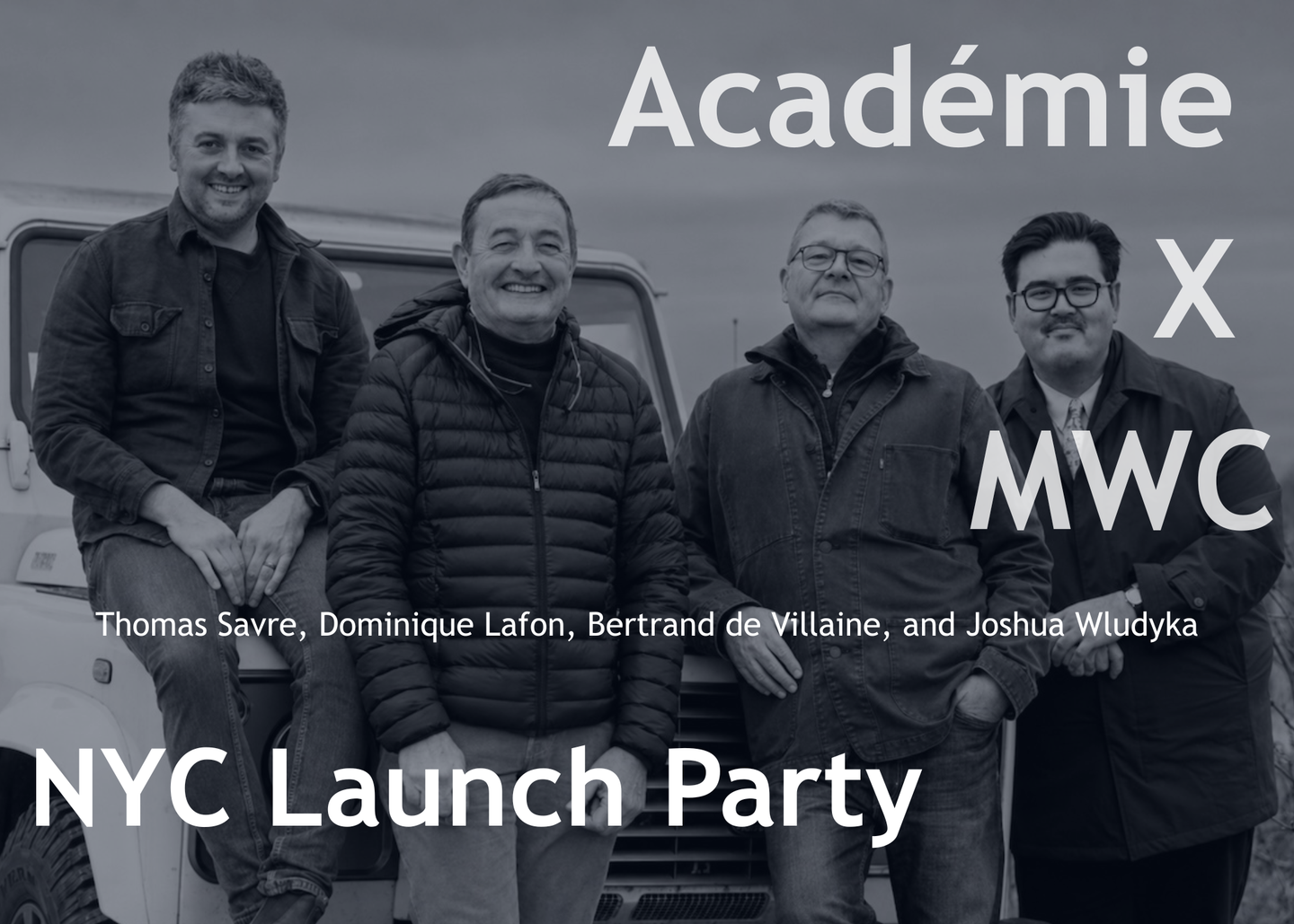 Academie x MWC: The New York Launch Tasting