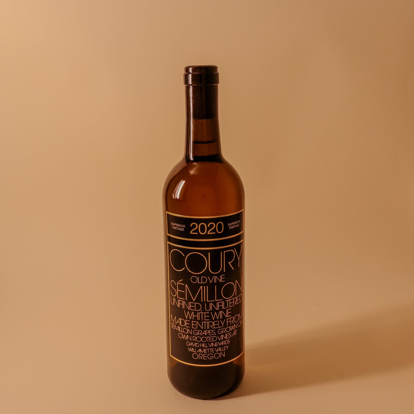 2020 Golden Cluster, Willamette Valley, Coury, Old Vine Semillon