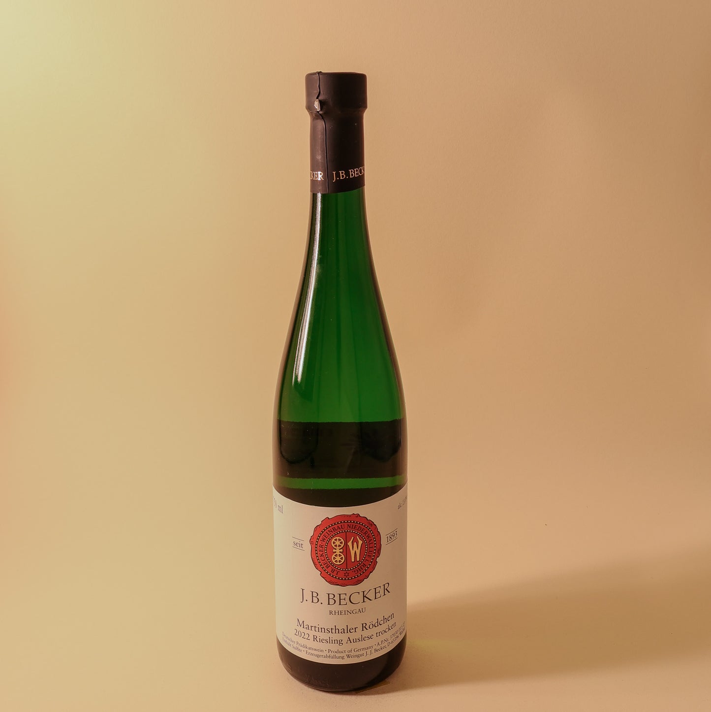 2022 J.B. Becker, Riesling, Martinsthaler Rodchen Auslese Trocken