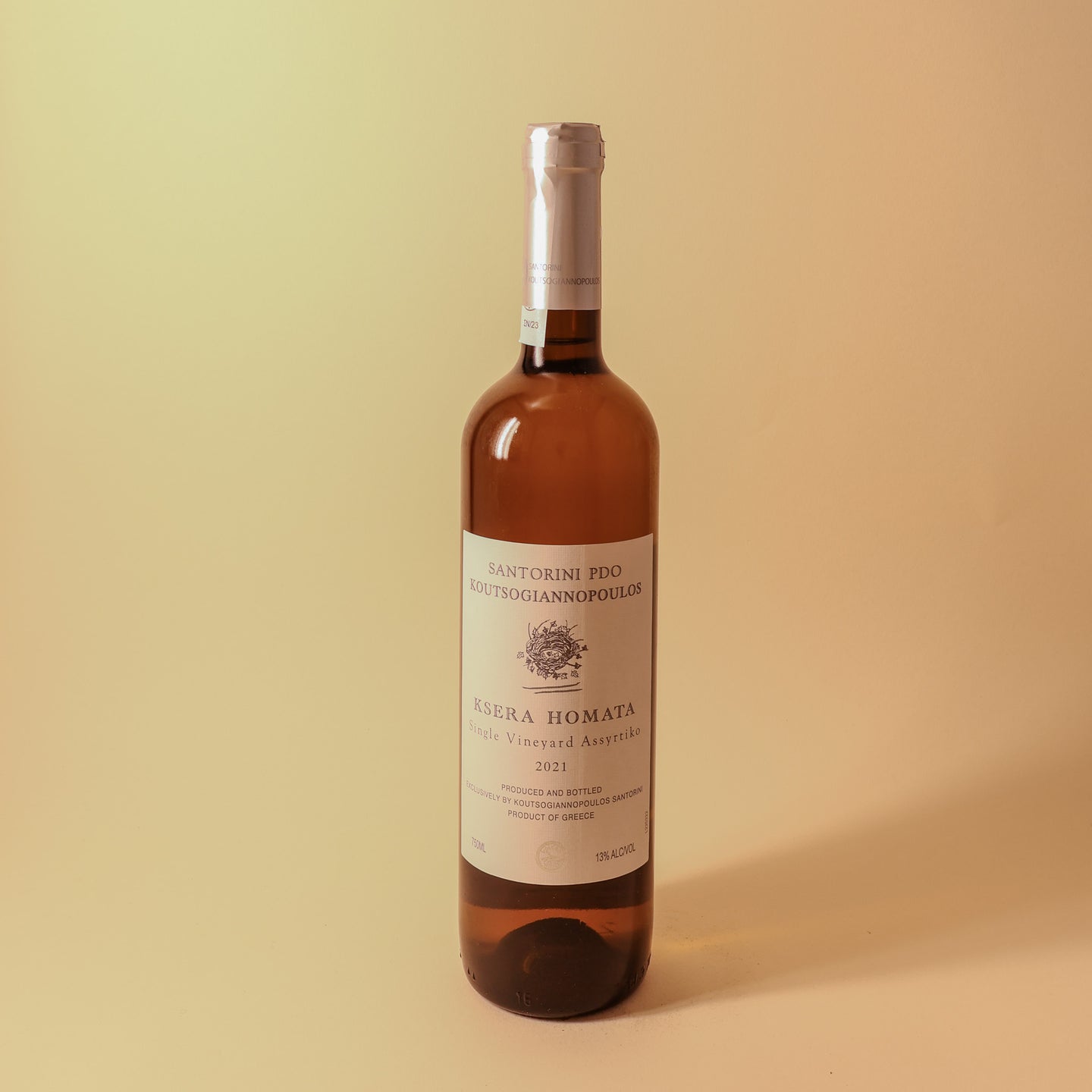 2021 Koutsogiannopolous, Santorini, Assyrtiko, Ksera Homata