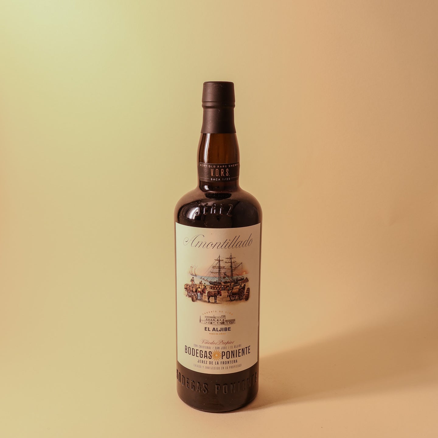 Bodegas Poniente, Amontillado Sherry, Saca