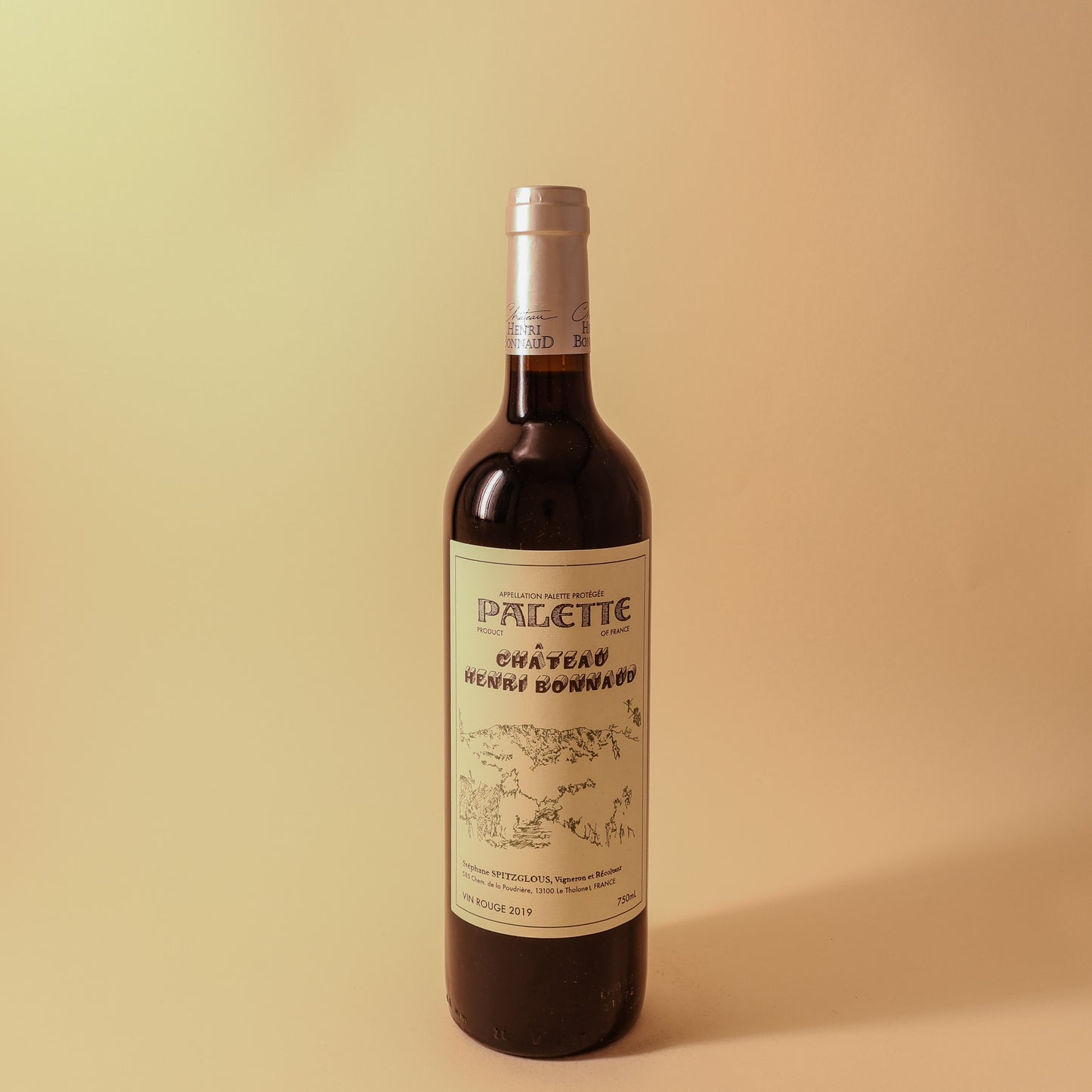 2019 Henri Bonnaud, Palette Rouge