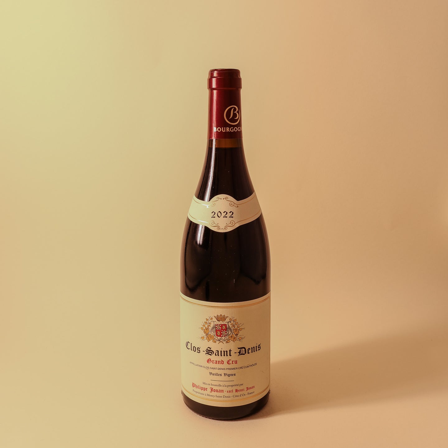 2022 Philippe Jouan, Clos Saint-Denis Grand Cru, Vielles Vignes