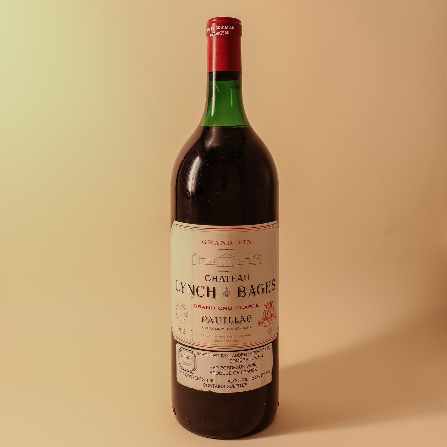 1982 Chateau Lynch-Bages 5eme Cru Classe, Pauillac - Magnum