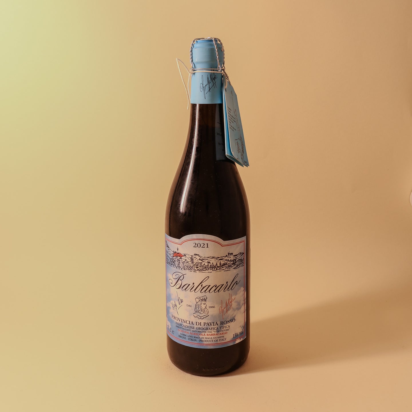 2021 Lino Maga (Agricola), Barbacarlo Pavia Rosso, Oltrepo Pavese