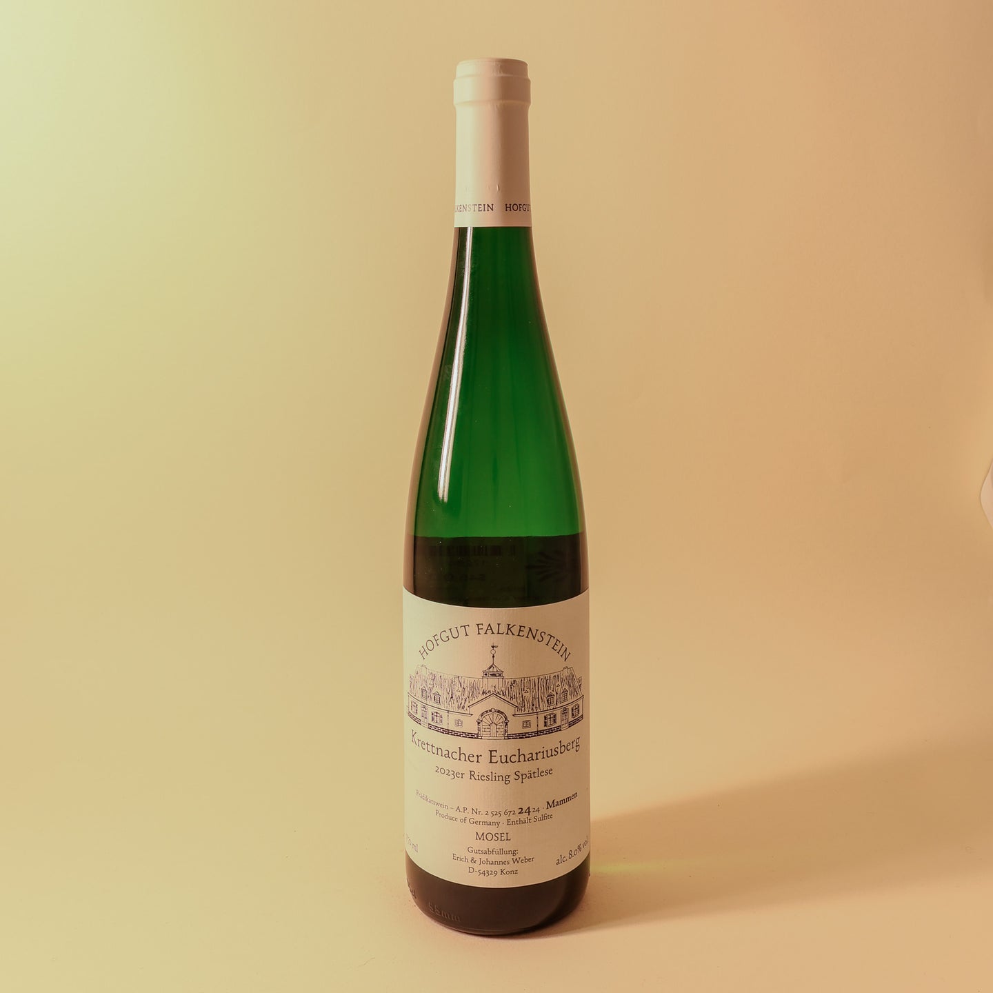 2023 Hofgut Falkenstein, Krettnacher Euchariusberg Riesling Spatlese AP #24, Mosel