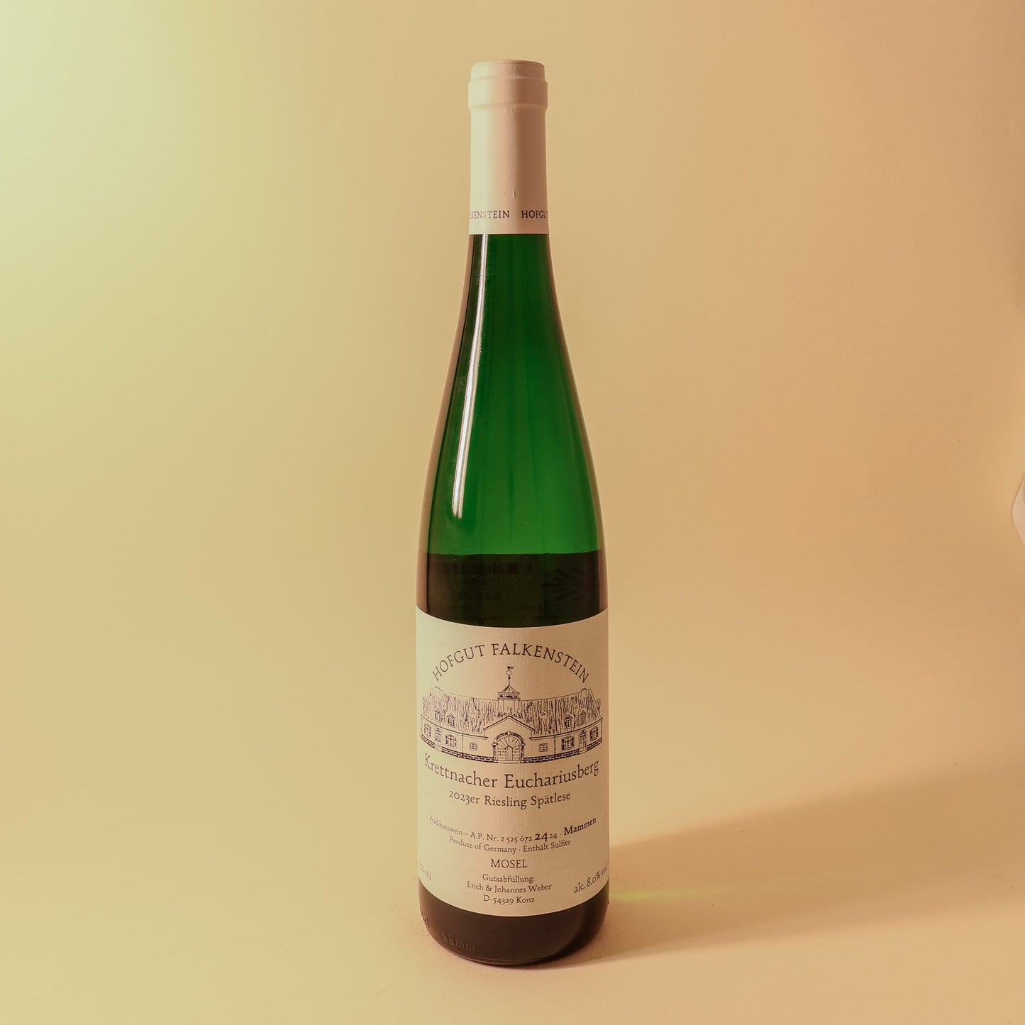 2022 Hofgut Falkenstein, Krettnacher Euchariusberg Riesling Spatlese AP #24, Mosel