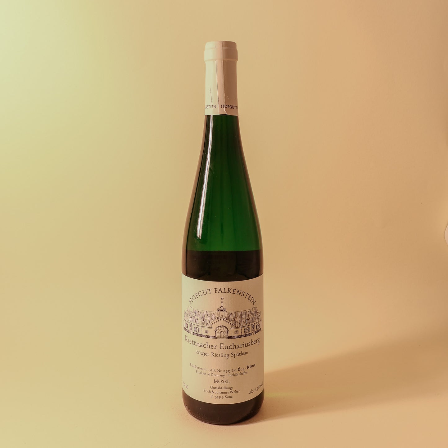2023 Hofgut Falkenstein, Krettnacher Euchariusberg Riesling Spatlese AP #6, Mosel