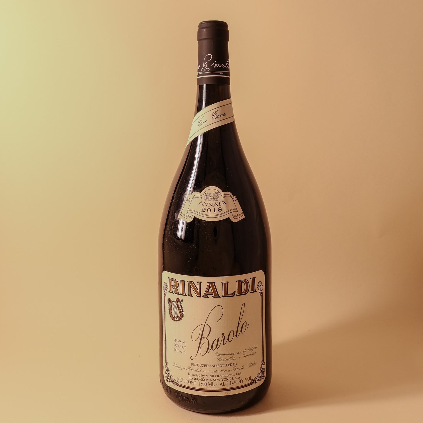 2018 Giuseppe Rinaldi, Barolo, Tre Tine - Magnum
