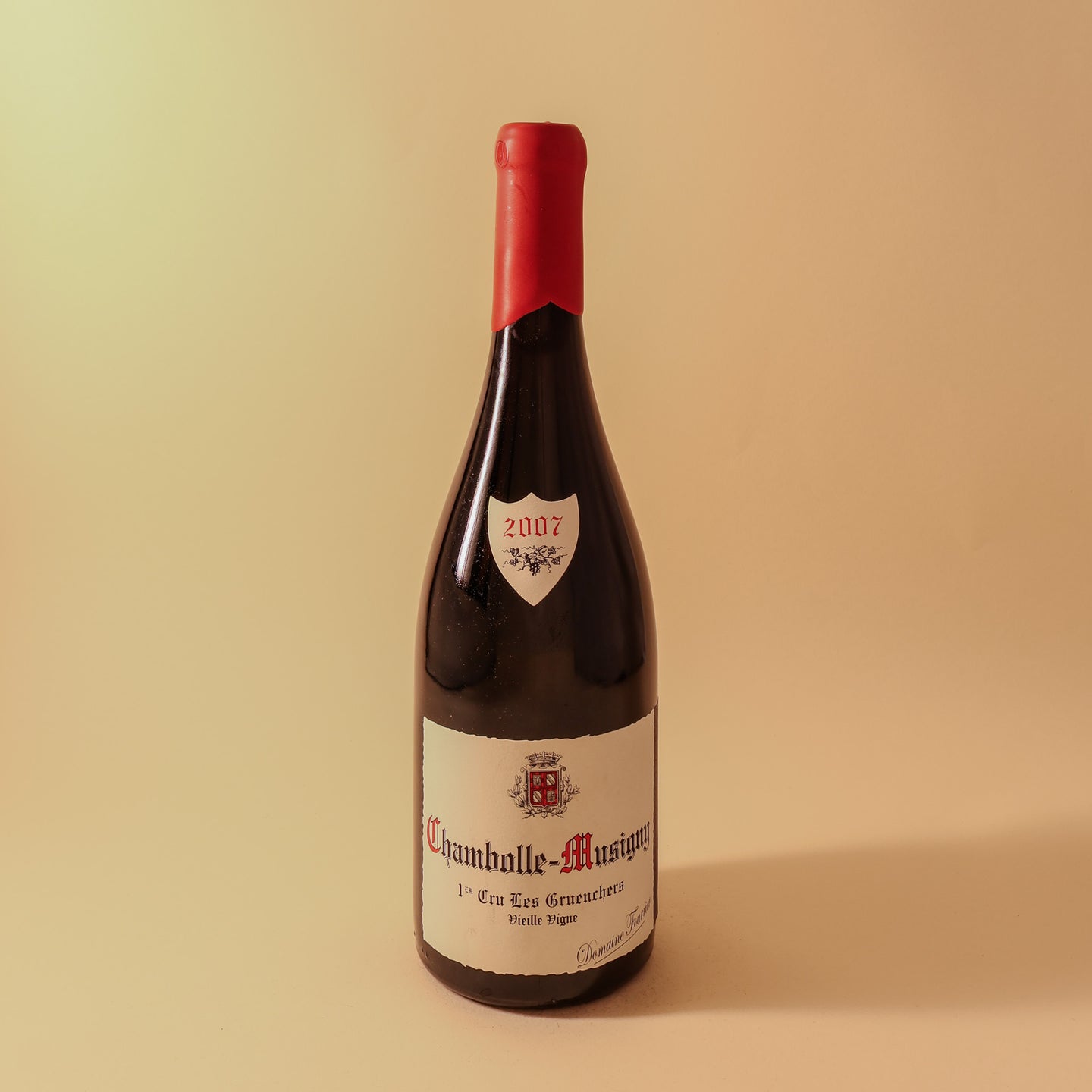 2007 Domaine Fourrier, Chambolle-Musigny Premier Cru, Les Gruenchers Vieille Vigne