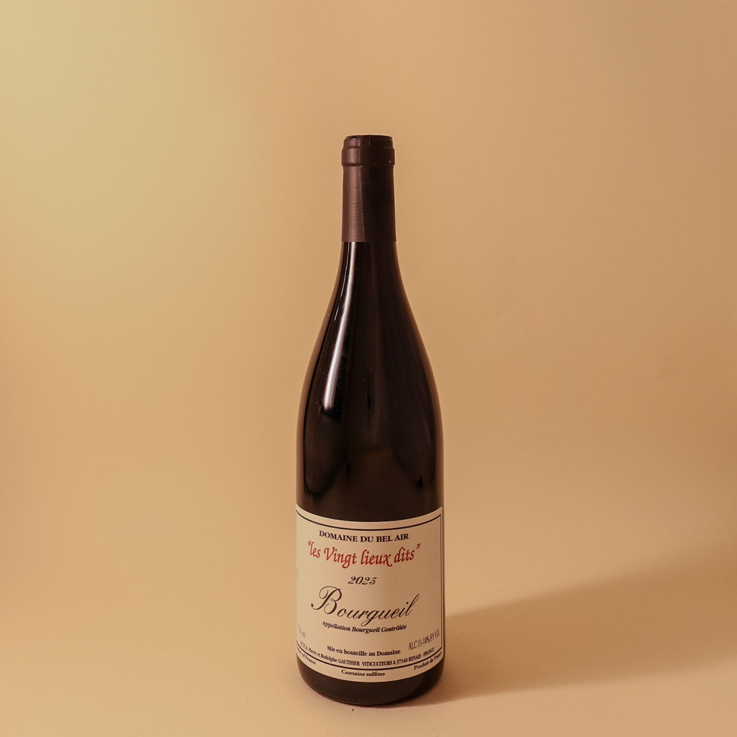 2023 Domaine du Bel Air (Gauthier), Bourgueil, Les Vingt Lieux Dits