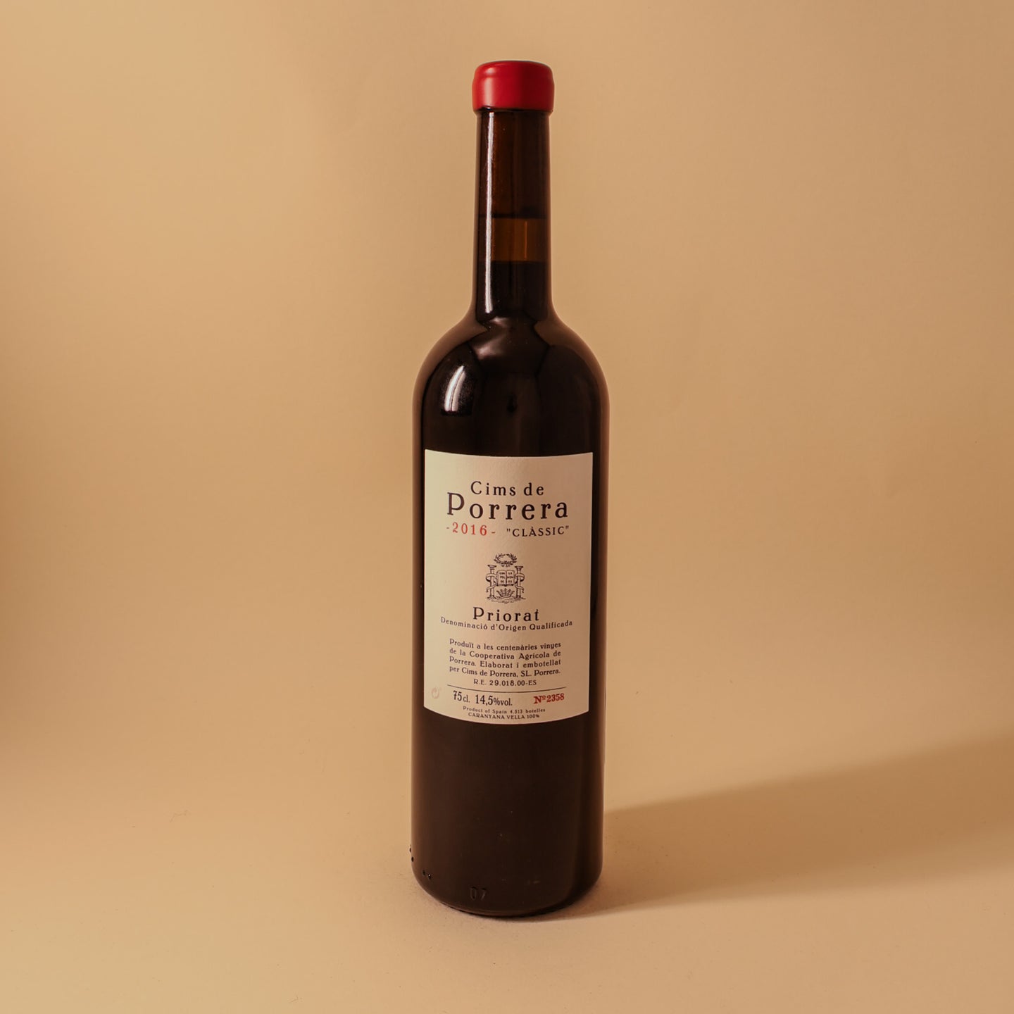 2016 Cims De Porrera, Priorat "Classic" Caranyana, Vinyes Velles