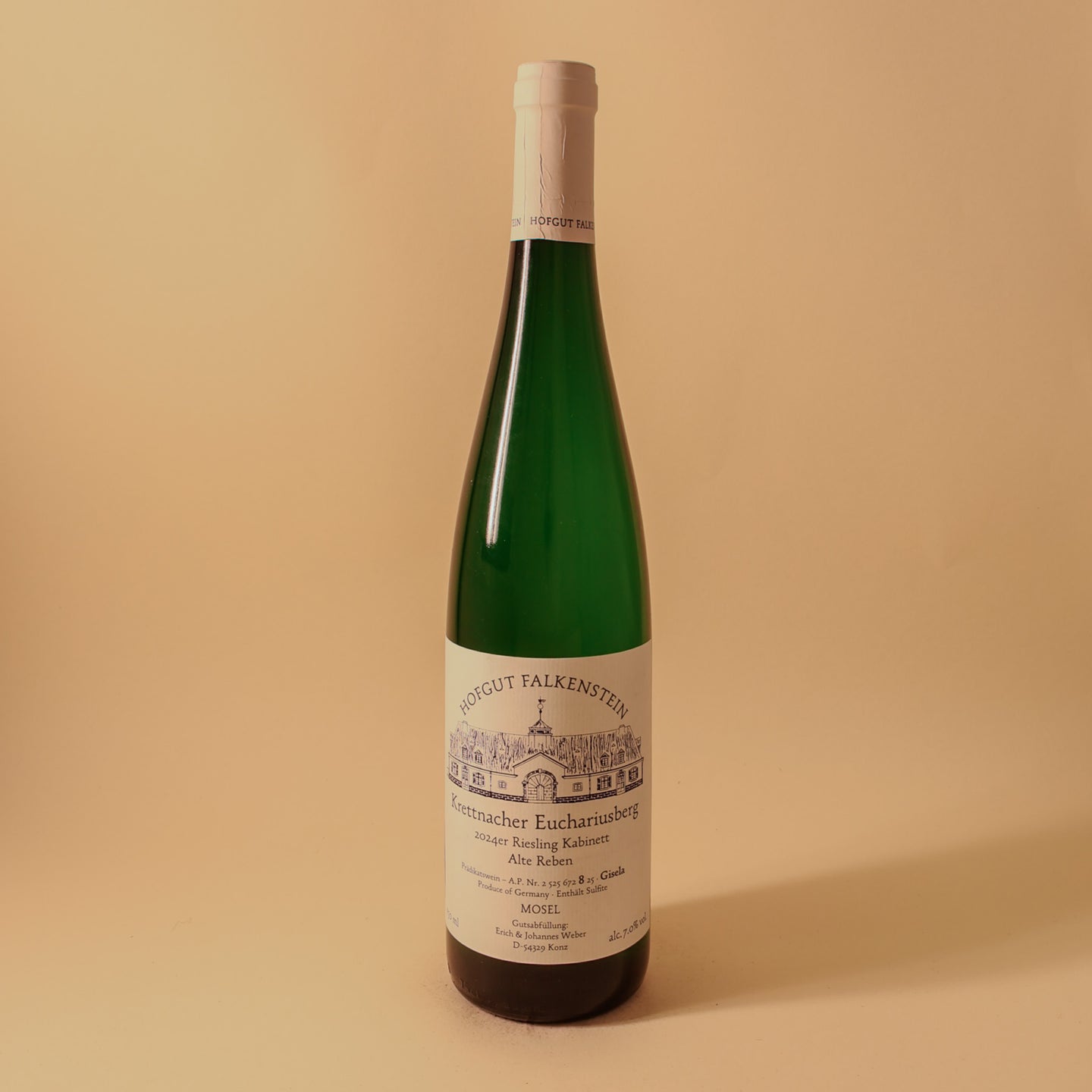 2024 Hofgut Falkenstein, Mosel, Krettnacher Euchariusberg Riesling Kabinett 'Alte Reben' Gisela AP #8