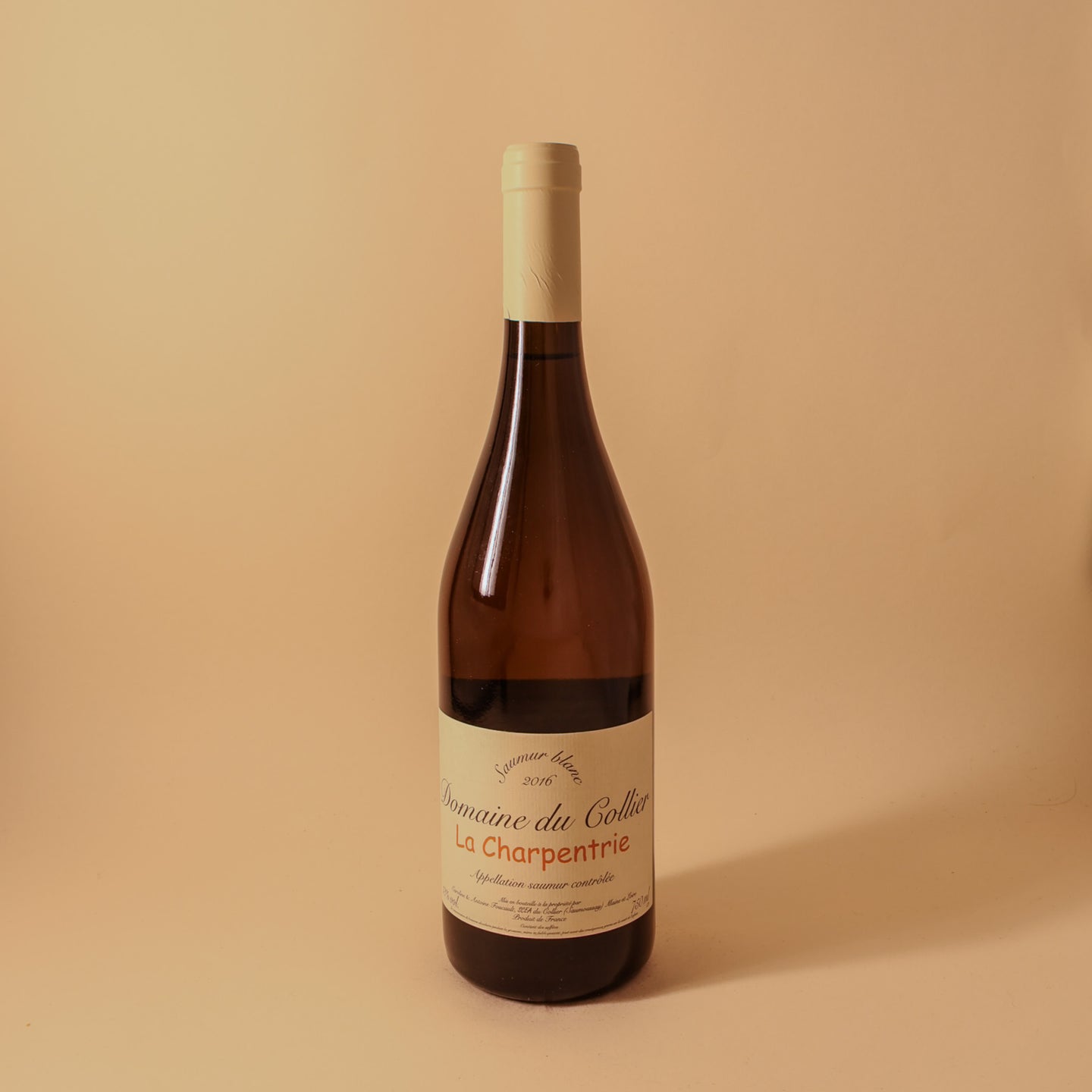 2016 Domaine du Collier, Saumur Blanc, La Charpentrie