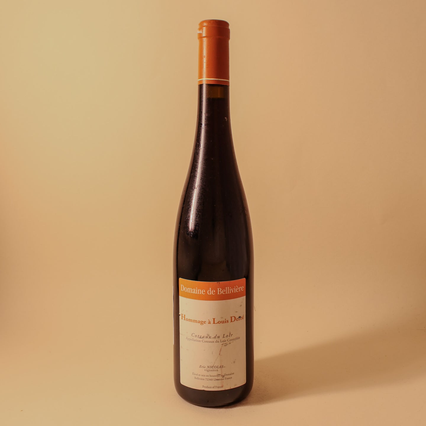 2015 Domaine de Belliviere, Coteaux du Loir, Hommage a Louis Derre