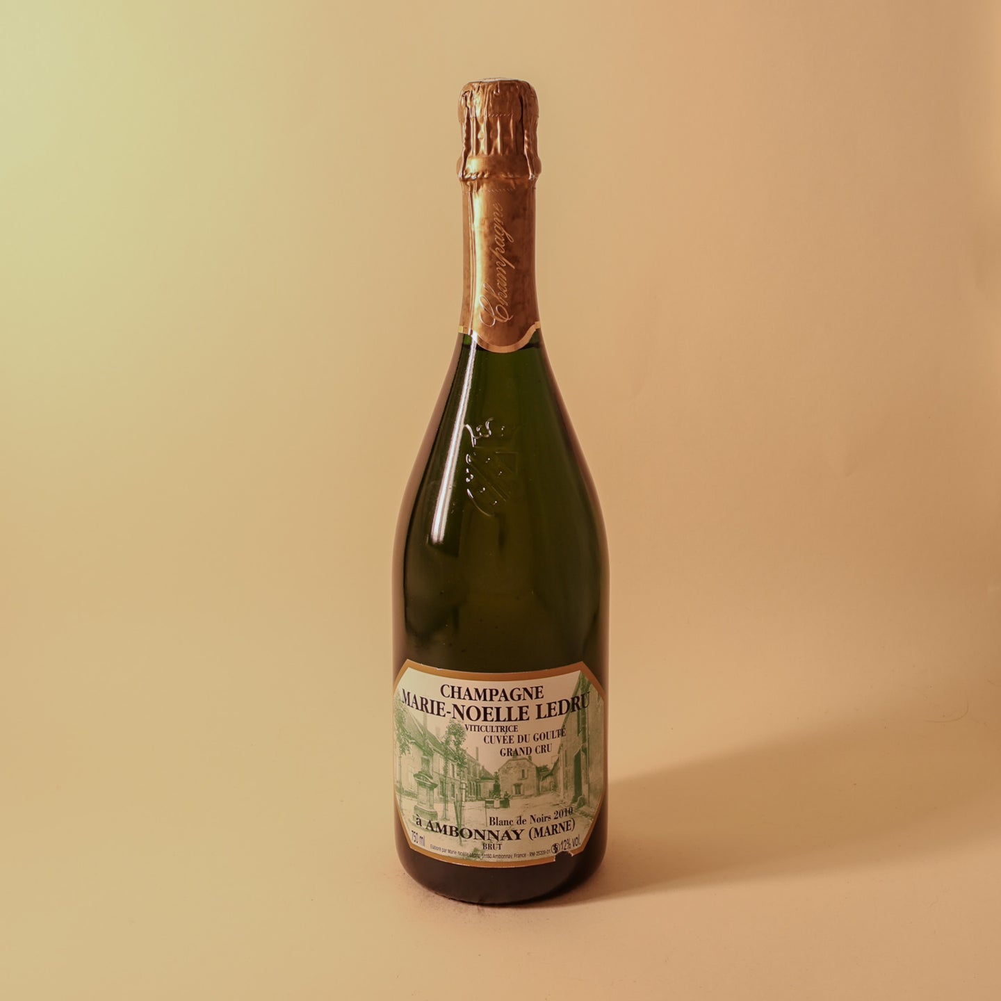 2010 Marie Noelle Ledru, Champagne, Grand Cru, Cuvee Goulte Brut