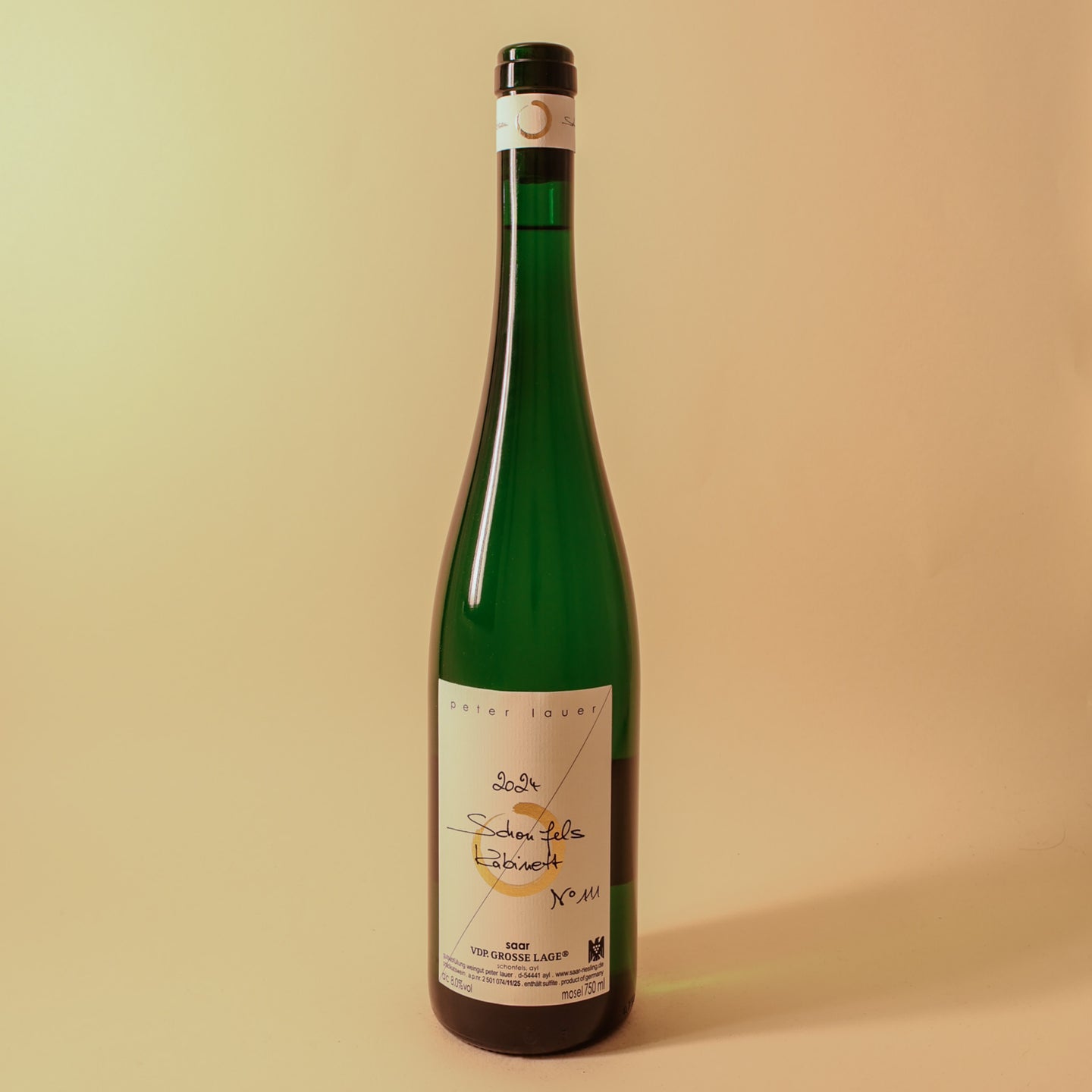 2024 Peter Lauer, Schonfels Kabinett Fass 111, Mosel