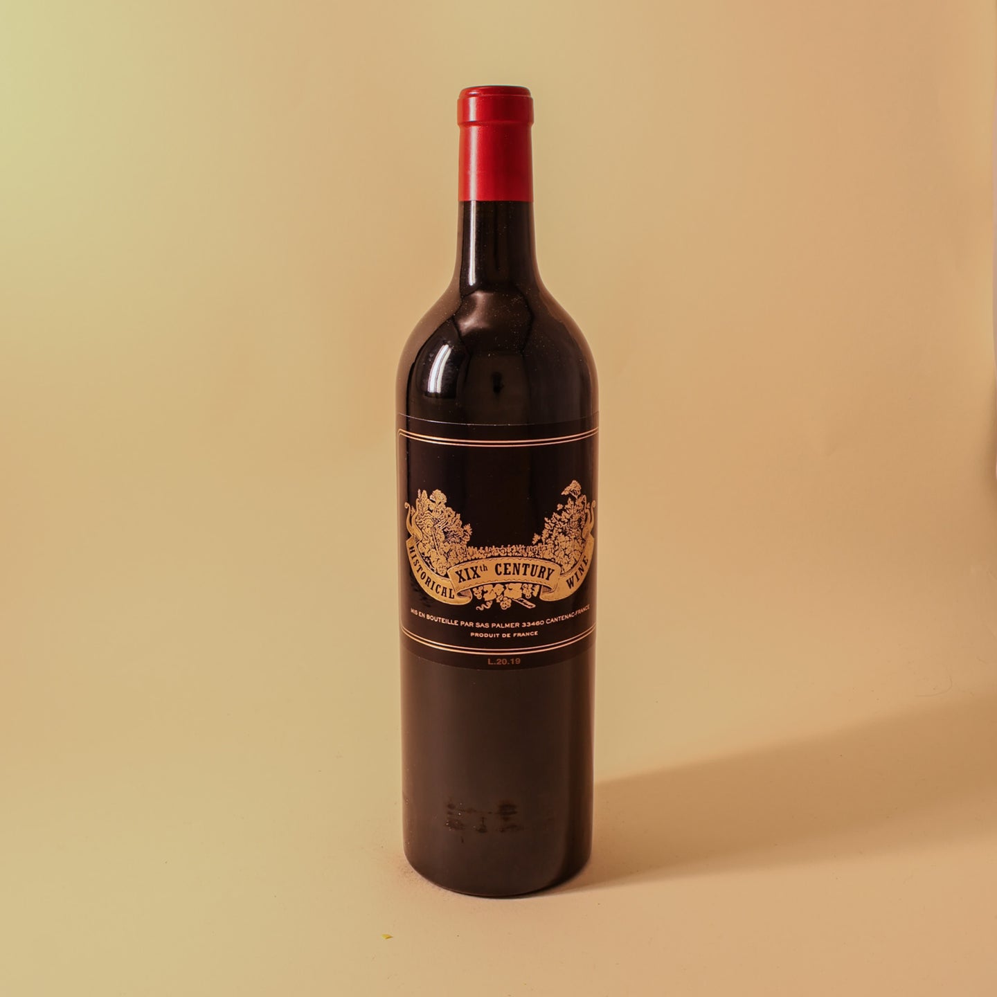 2019 Chateau Palmer, Historical XIXth Century Wine L.20.19, VdF
