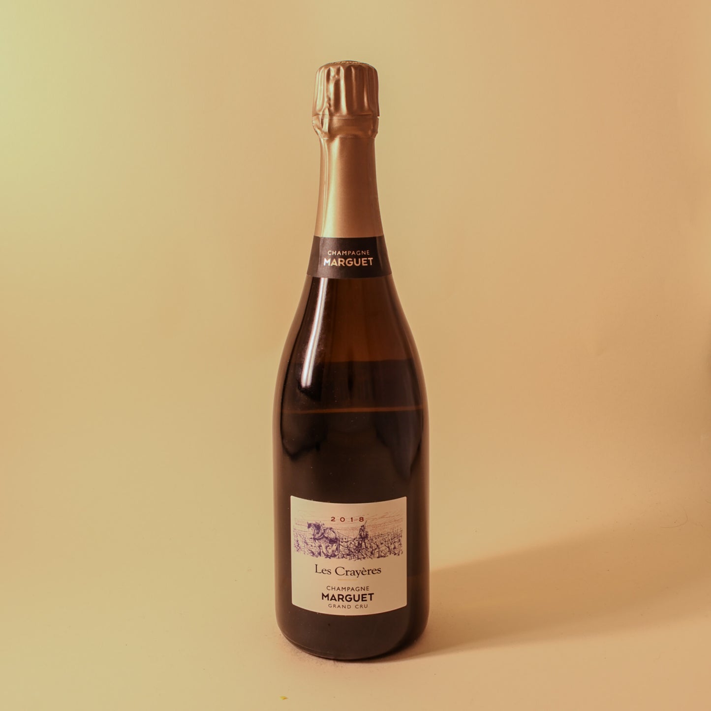 2018 Marguet, Champagne, Blanc de Noirs Ambonnay Grand Cru, Les Crayeres