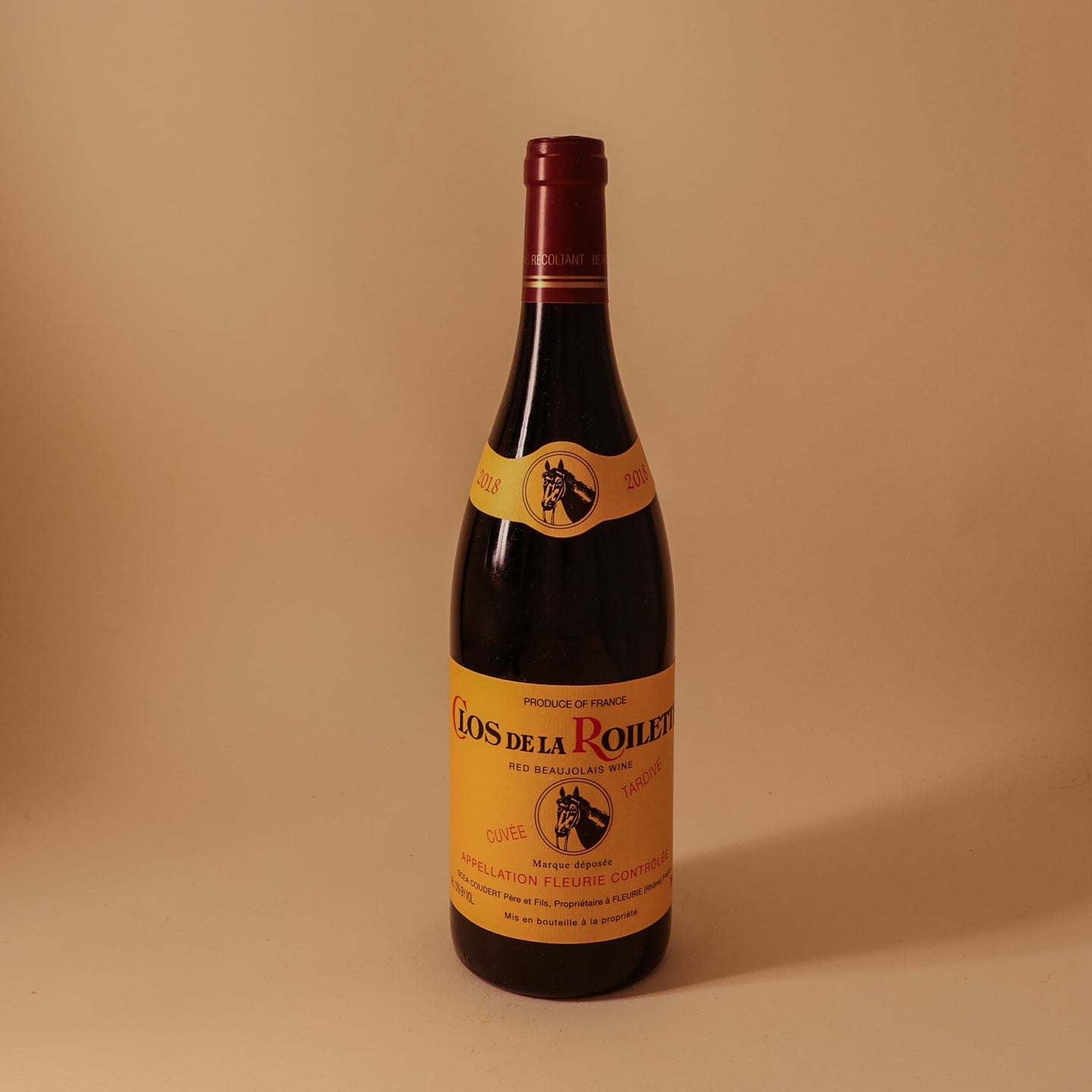 2018 Coudert, Clos de la Roilette Cuvee Tardive, Fleurie