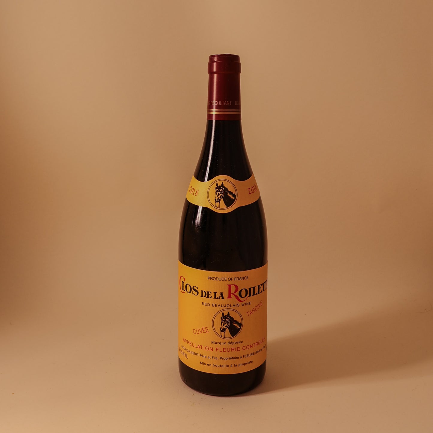 2018 Coudert, Fleurie, Clos de la Roilette Cuvee Tardive